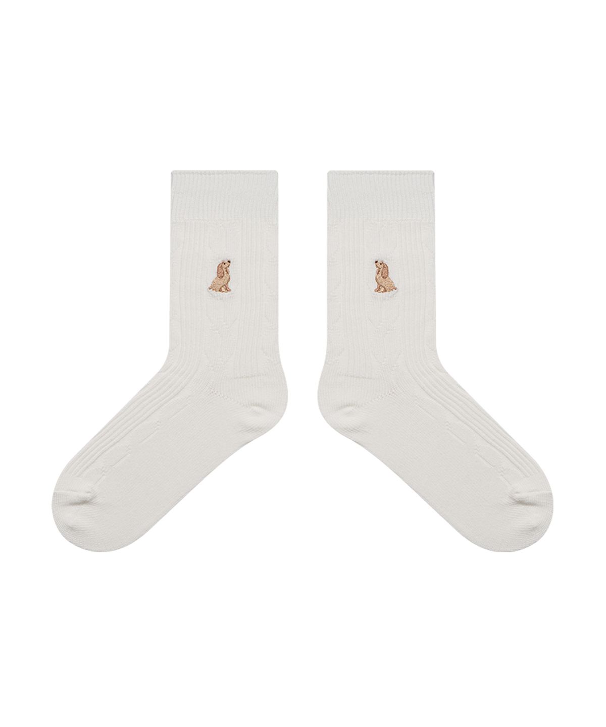 스튜디오 싹스탑(STUDIO SOCKSTOP) [3PACK] 여성 코지 트위스트 꽈배기 중목 양말_2colors