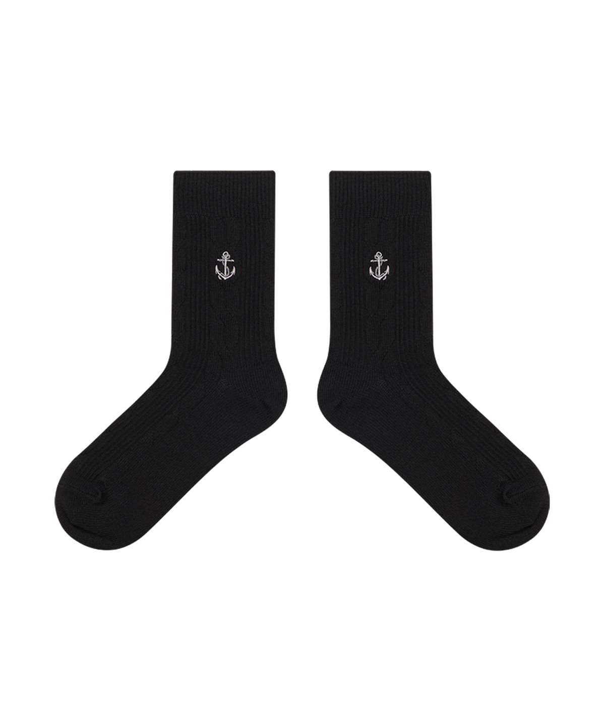 스튜디오 싹스탑(STUDIO SOCKSTOP) [3PACK] 남성 코지 트위스트 꽈배기 중목 양말_2colors