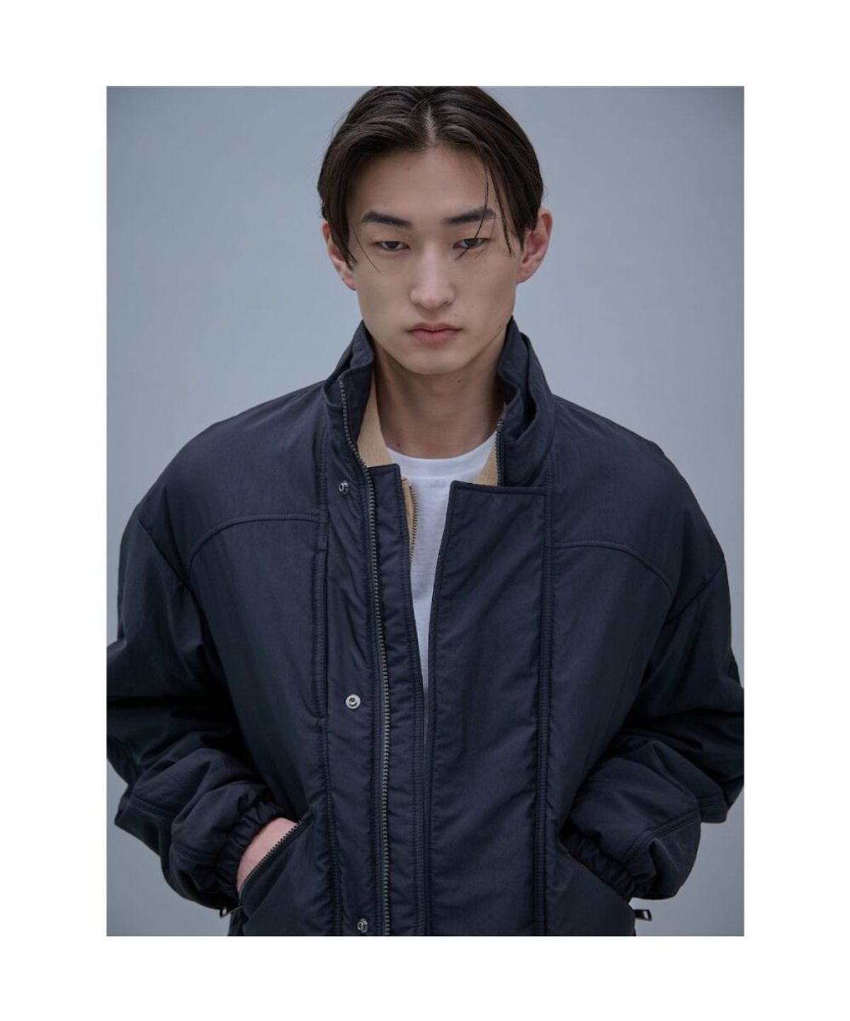 시프트지(SHIFT.G) Drifter Padded Jumper  Black