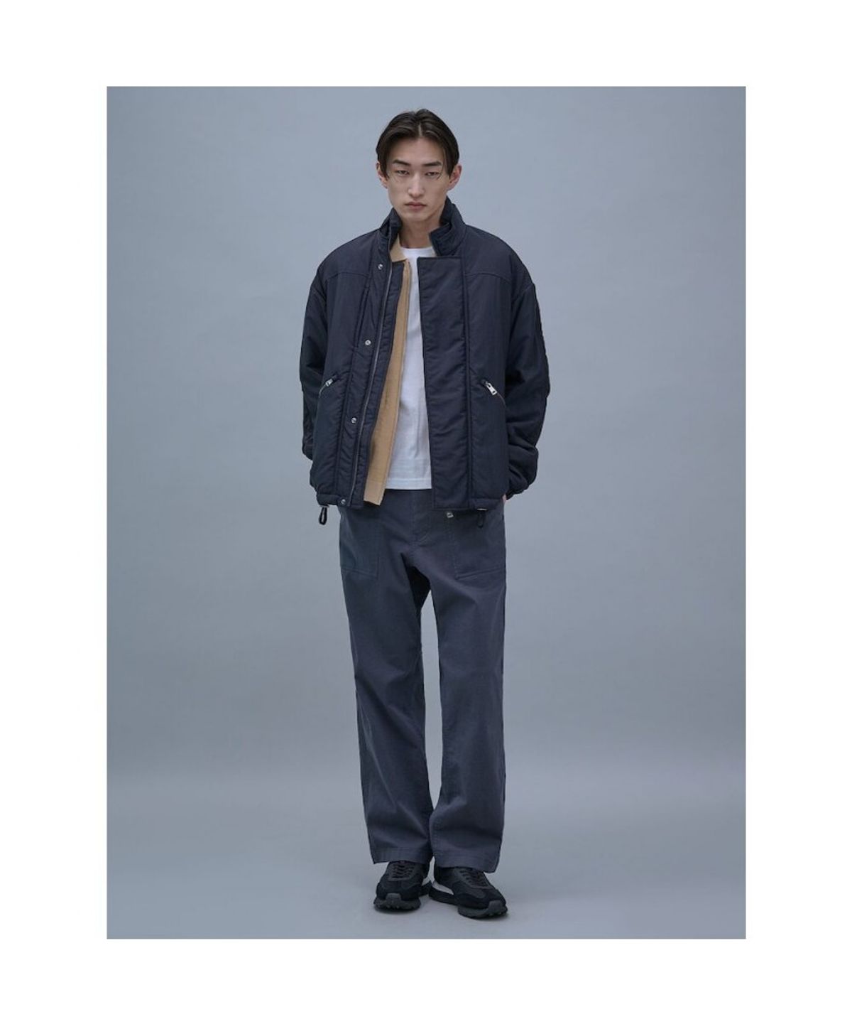 시프트지(SHIFT.G) Drifter Padded Jumper  Black