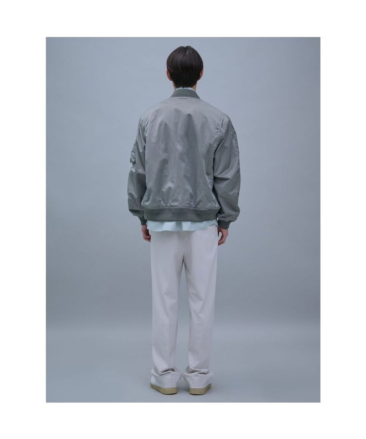 시프트지(SHIFT.G) Reversible Aviator Jumper  Khaki