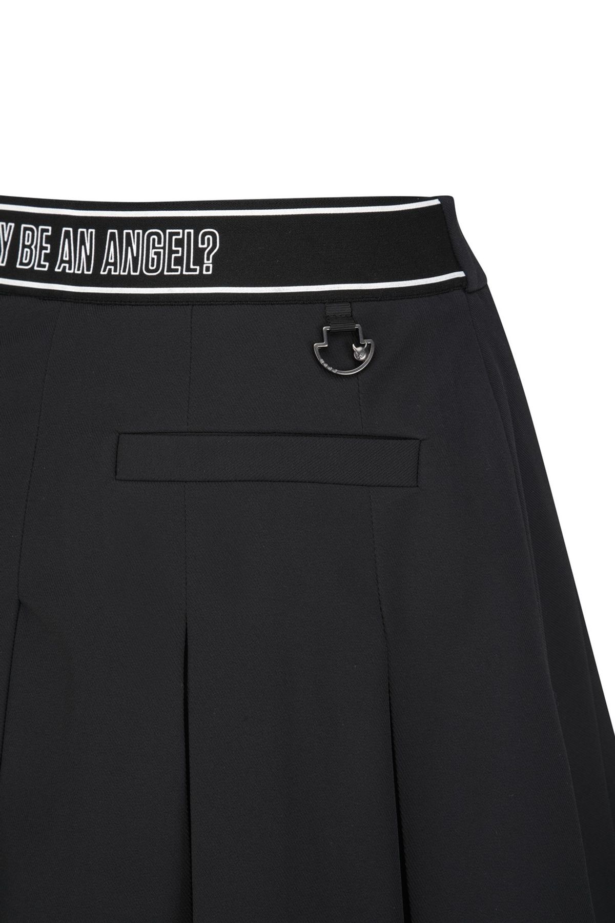 왁(WAAC) Women Pleats Wrap Pants_WWPNM25901BKX