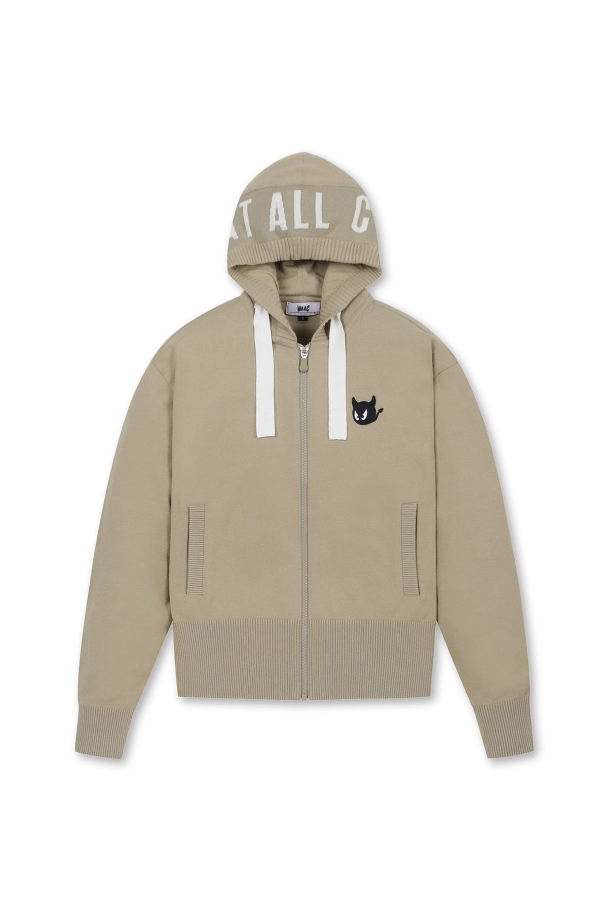 왁(WAAC) Women WAAC THE ORIGINAL Hoodie Full-zip Sweater_WWWAS25132BEX