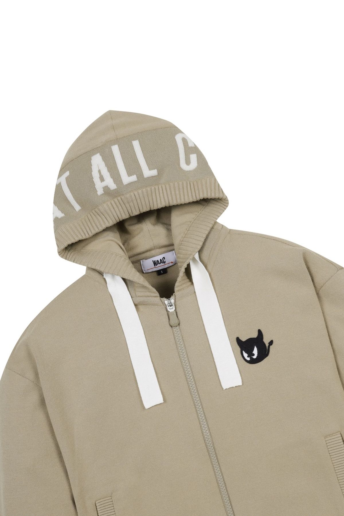 왁(WAAC) Women WAAC THE ORIGINAL Hoodie Full-zip Sweater_WWWAS25132BEX