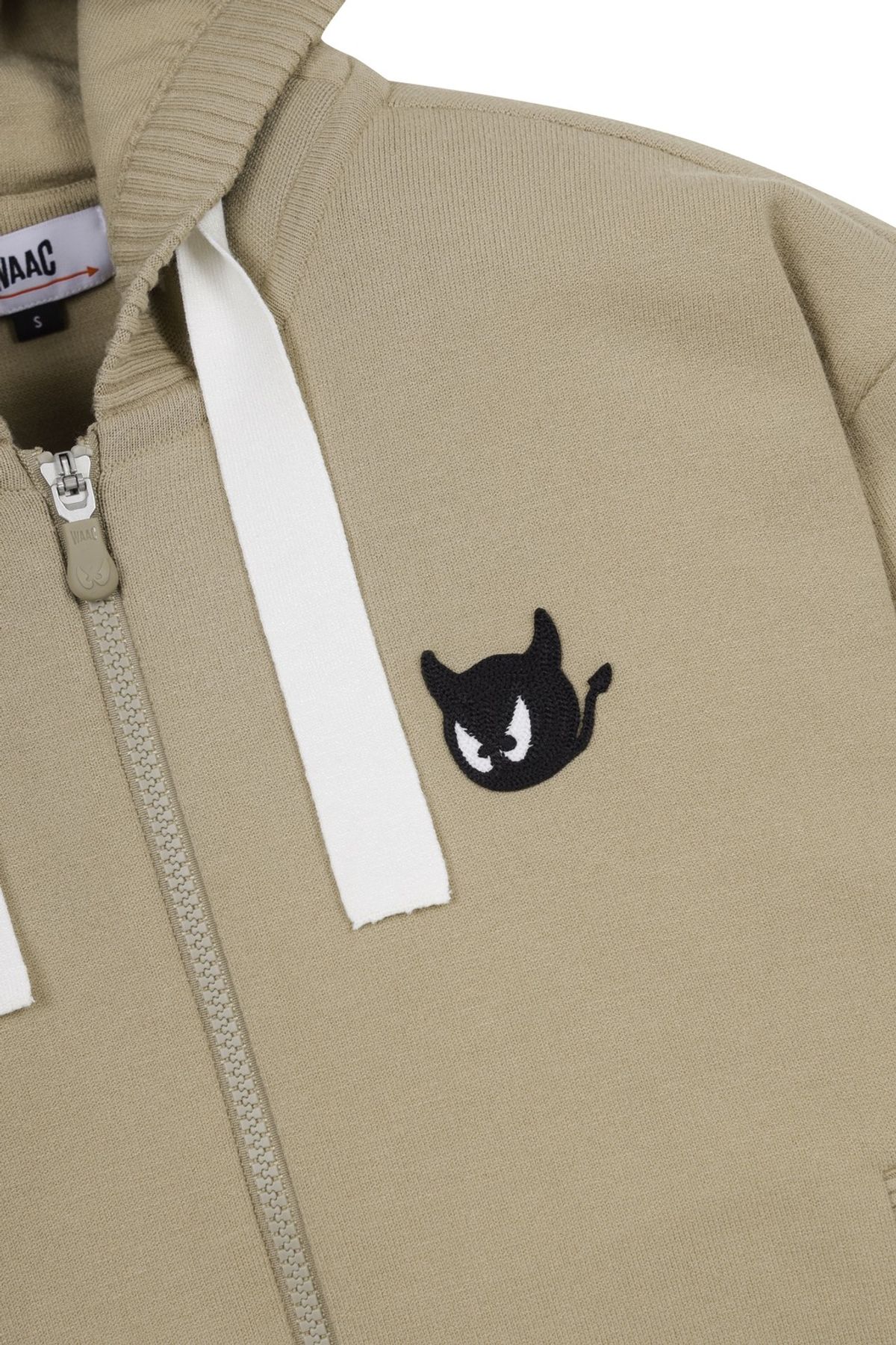 왁(WAAC) Women WAAC THE ORIGINAL Hoodie Full-zip Sweater_WWWAS25132BEX