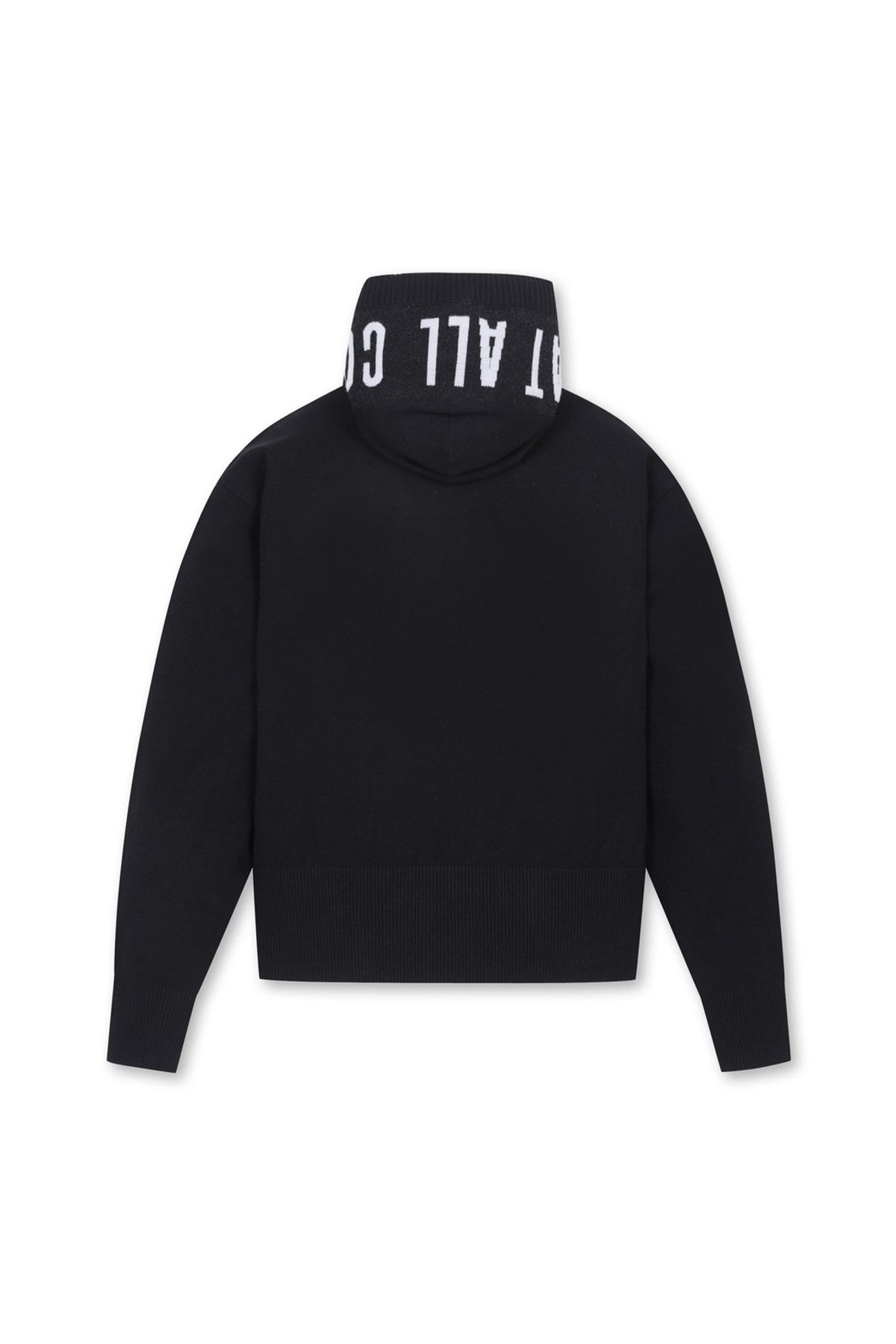 왁(WAAC) Women WAAC THE ORIGINAL Hoodie Full-zip Sweater_WWWAS25132BKX