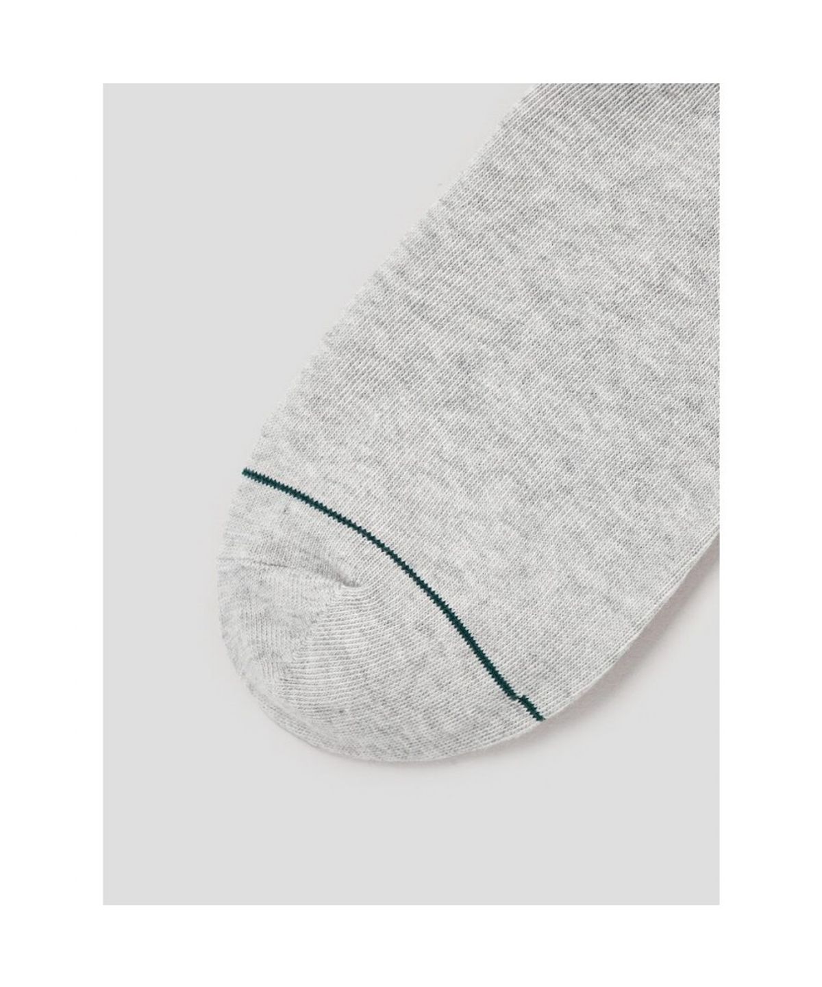 시프트지(SHIFT.G) Stripe Back Logo Casual Socks  Light Grey
