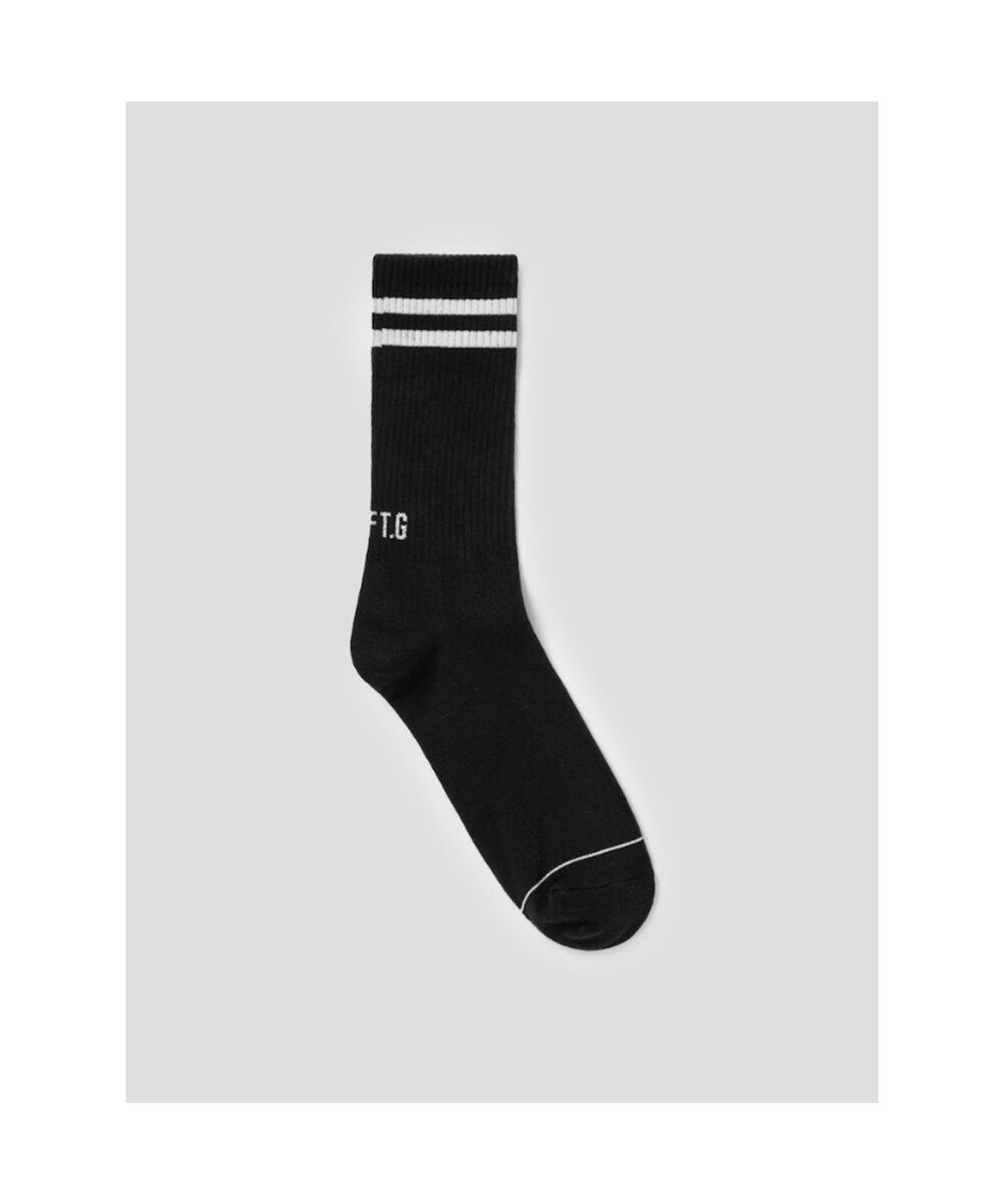 시프트지(SHIFT.G) Stripe Back Logo Casual Socks  Navy