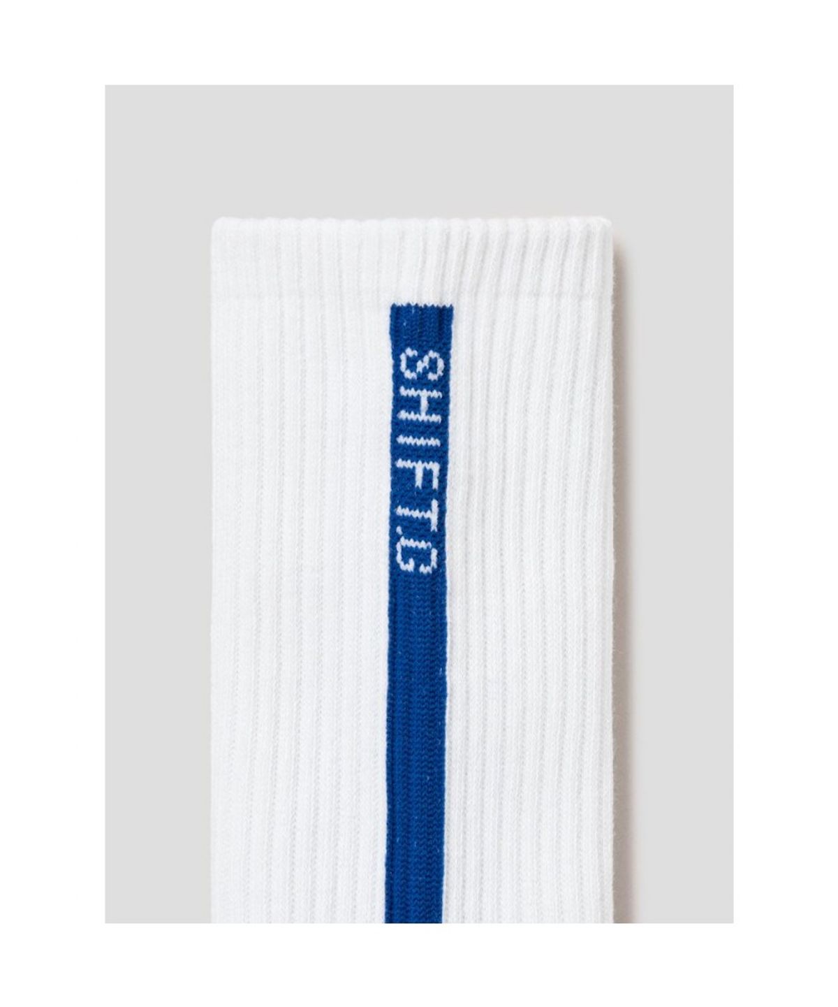 시프트지(SHIFT.G) Back Logo Sporty Socks  White