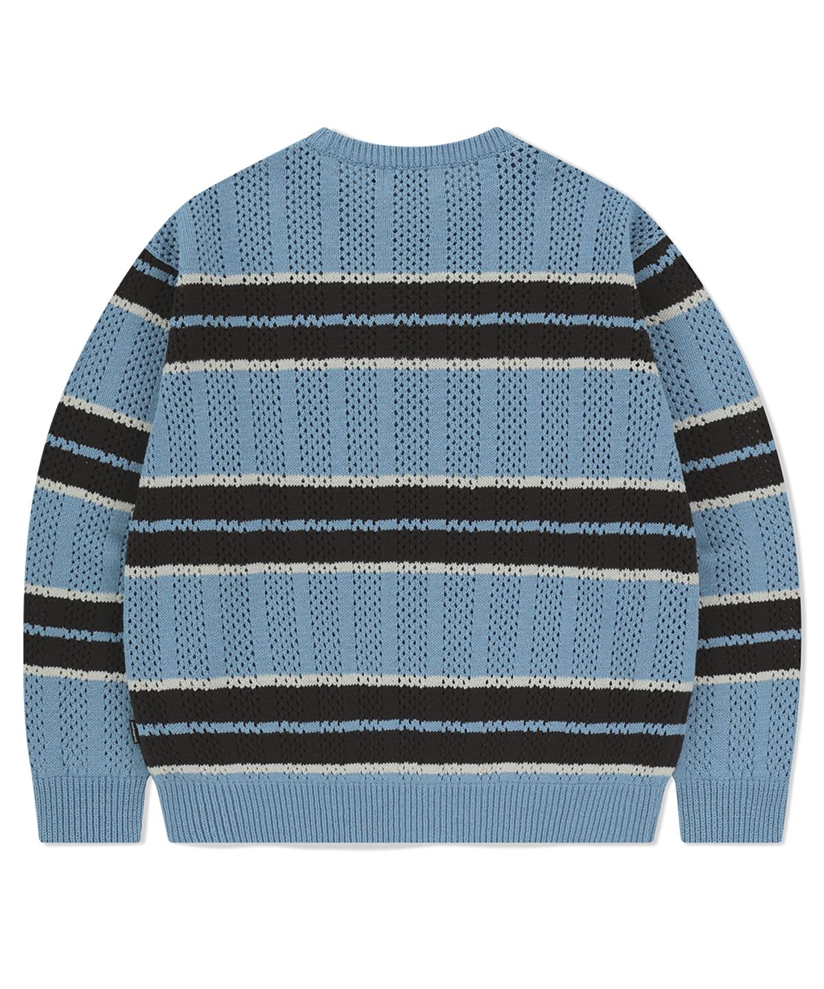 마하그리드(MAHAGRID) MESH STRIPE KNIT SKYBLUE(MG2FSMK611A)