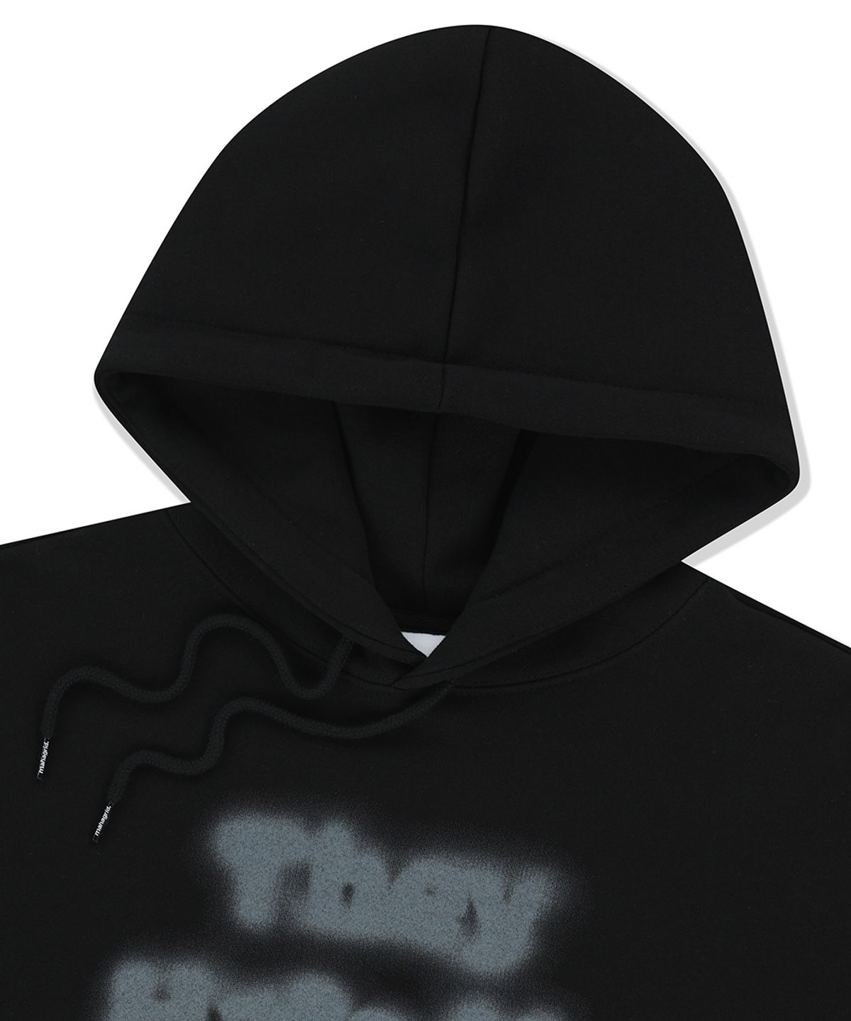 마하그리드(MAHAGRID) AIN’T US BLUR HOODIE BLACK(MG2FSMM406A)