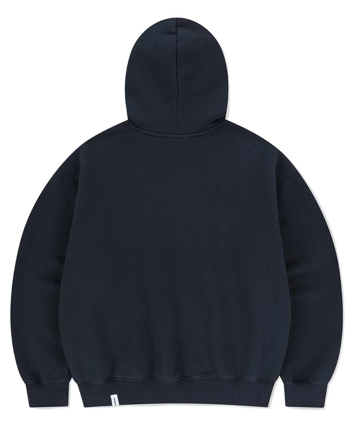 마하그리드(MAHAGRID) TWILL CUT OFF APPLIQUTE HOODIE NAVY(MG2FSMM403A)