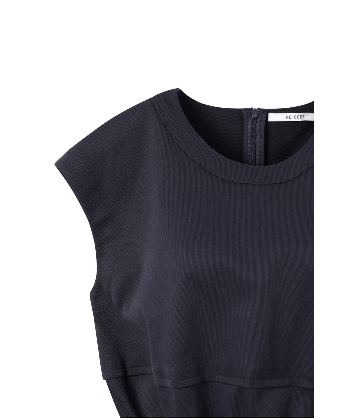 래코드(RECODE) Volume Ribbed Top_RQTAM25520NYX