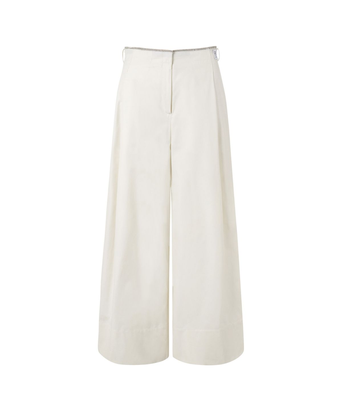 래코드(RECODE) Raw Edged Two Tuck Pants_RQPAS25531IVX