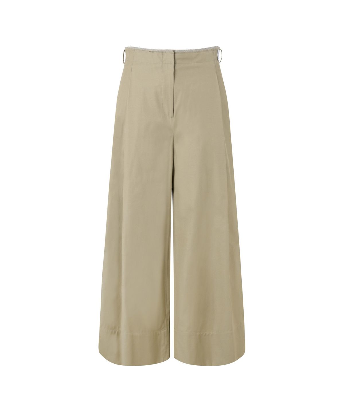 래코드(RECODE) Raw Edged Two Tuck Pants_RQPAS25531BEX