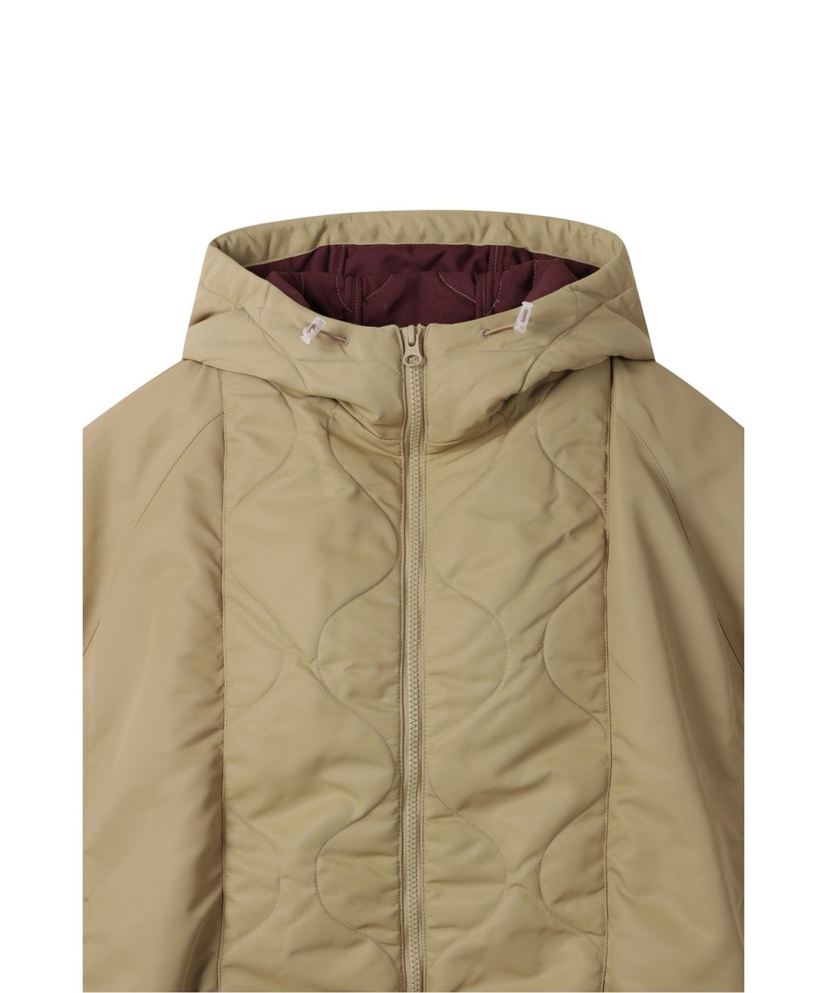 래코드(RECODE) Drop Shoulder Bomber Vest _RQUAS25508BEX