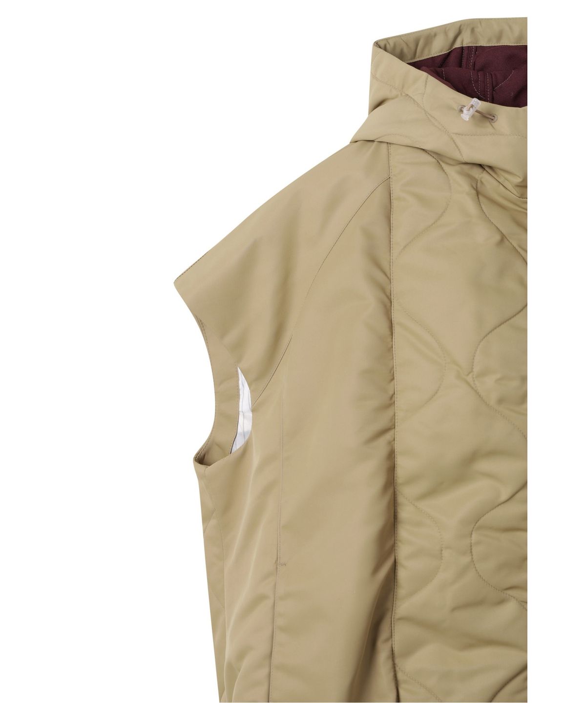 래코드(RECODE) Drop Shoulder Bomber Vest _RQUAS25508BEX