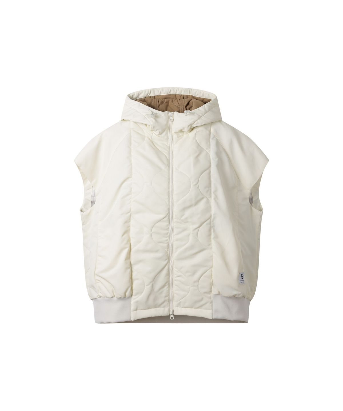 래코드(RECODE) Drop Shoulder Bomber Vest _RQUAS25508IVX