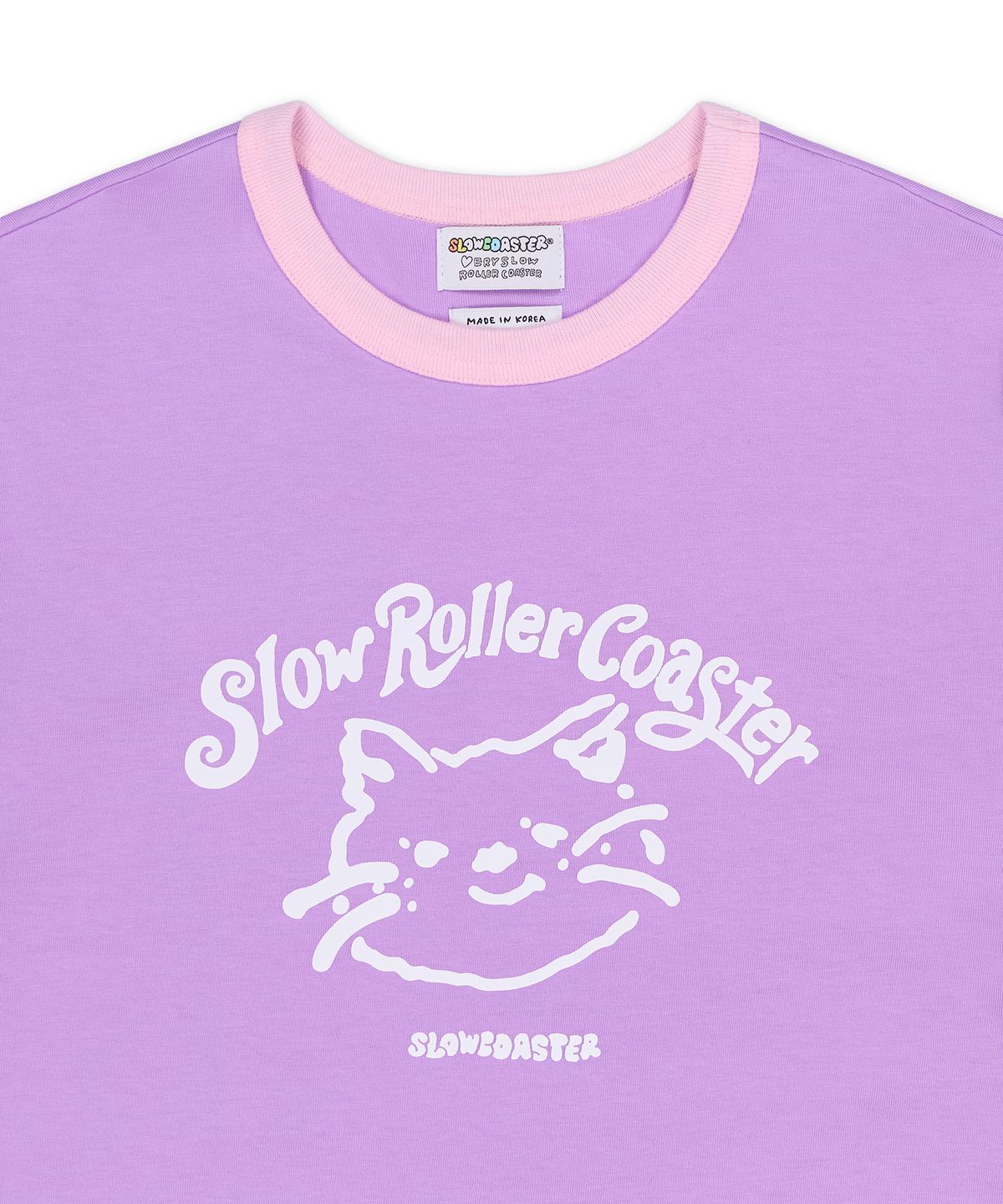 슬로코스터(SLOWCOASTER) SLCO LAVENDER 숏슬리브 Purple