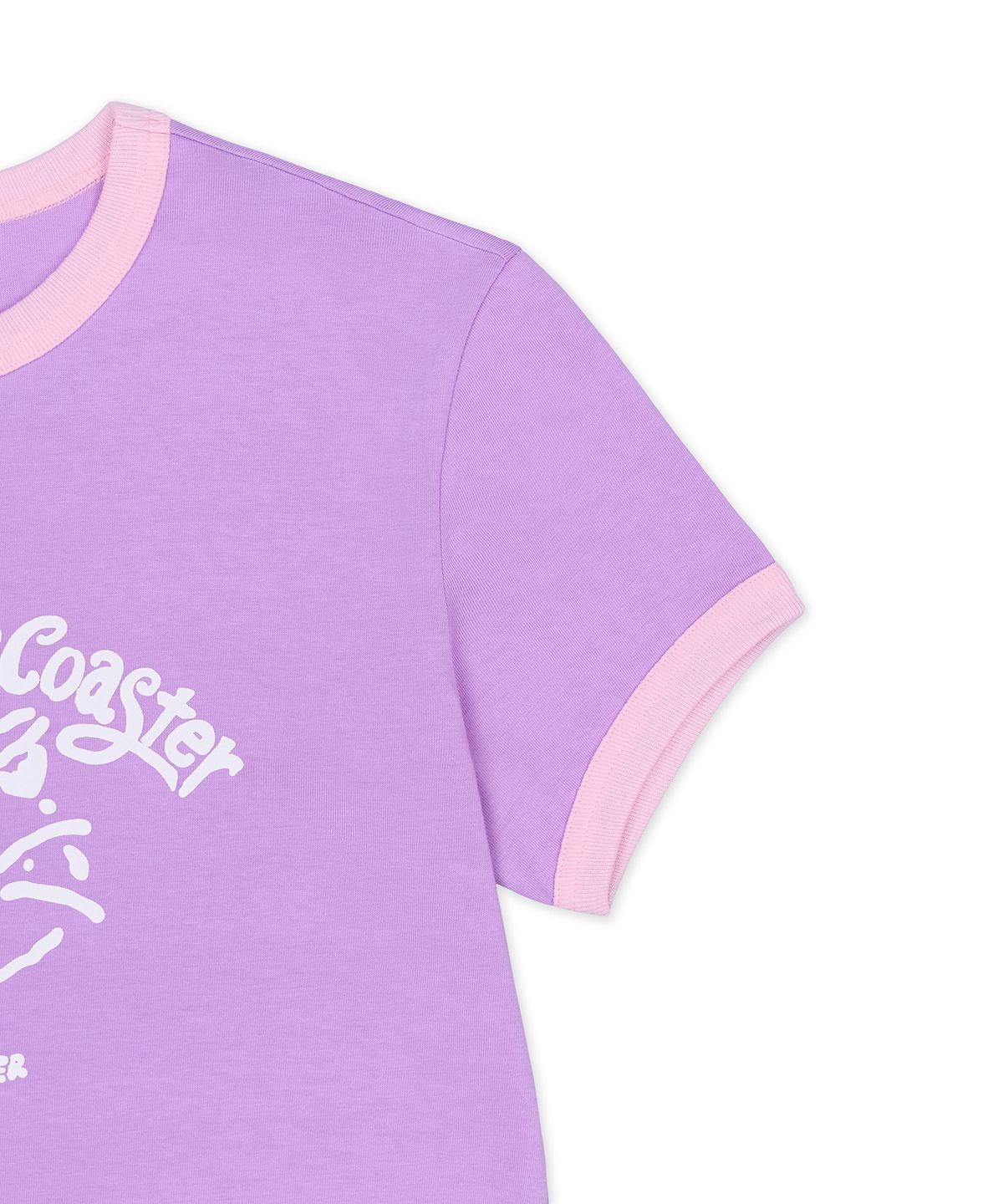 슬로코스터(SLOWCOASTER) SLCO LAVENDER 숏슬리브 Purple