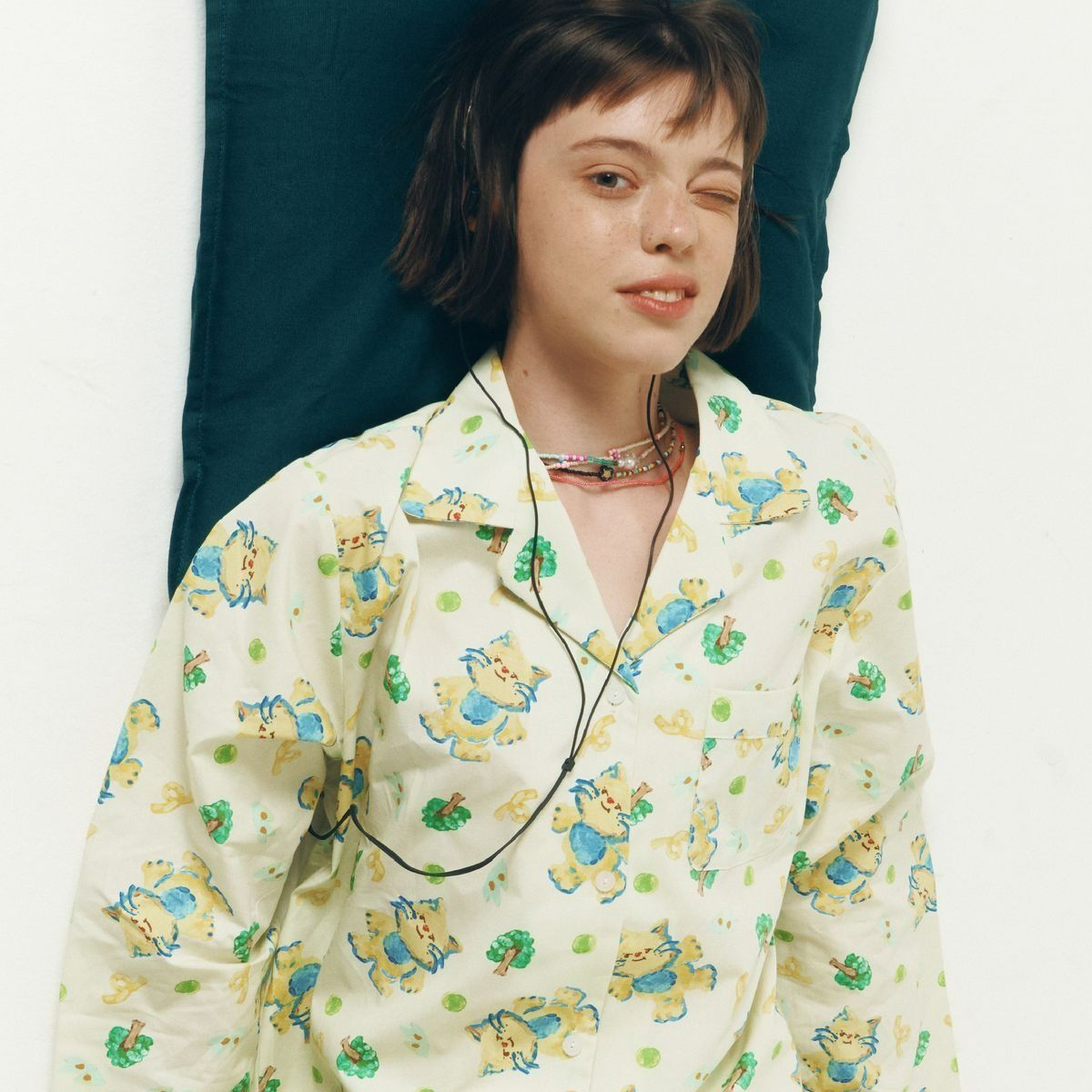 슬로코스터(SLOWCOASTER) LUNZY PAJAMA Yellow