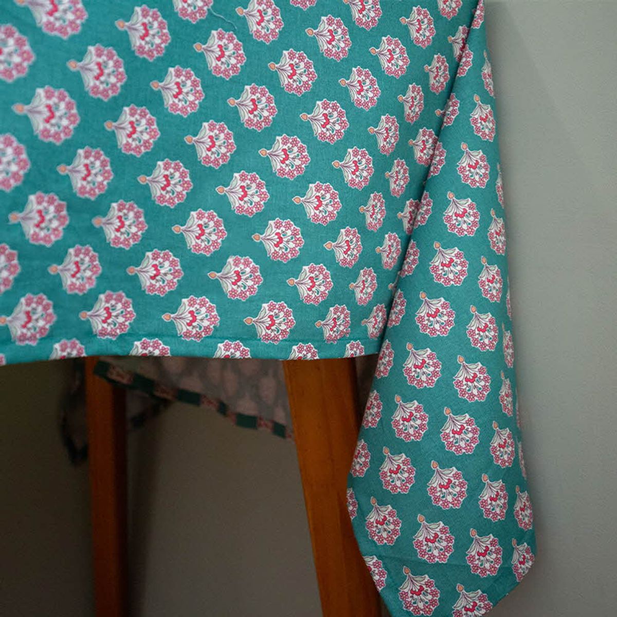 쿠션이야기(CUSHIONSTORY) Vintage hand block table cloth - Nora