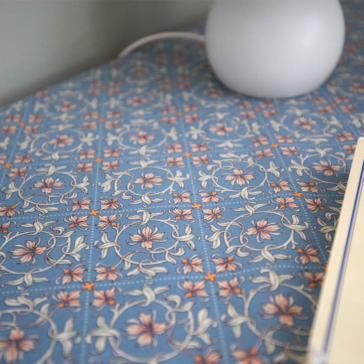 쿠션이야기(CUSHIONSTORY) Vintage hand block table cloth - Theo