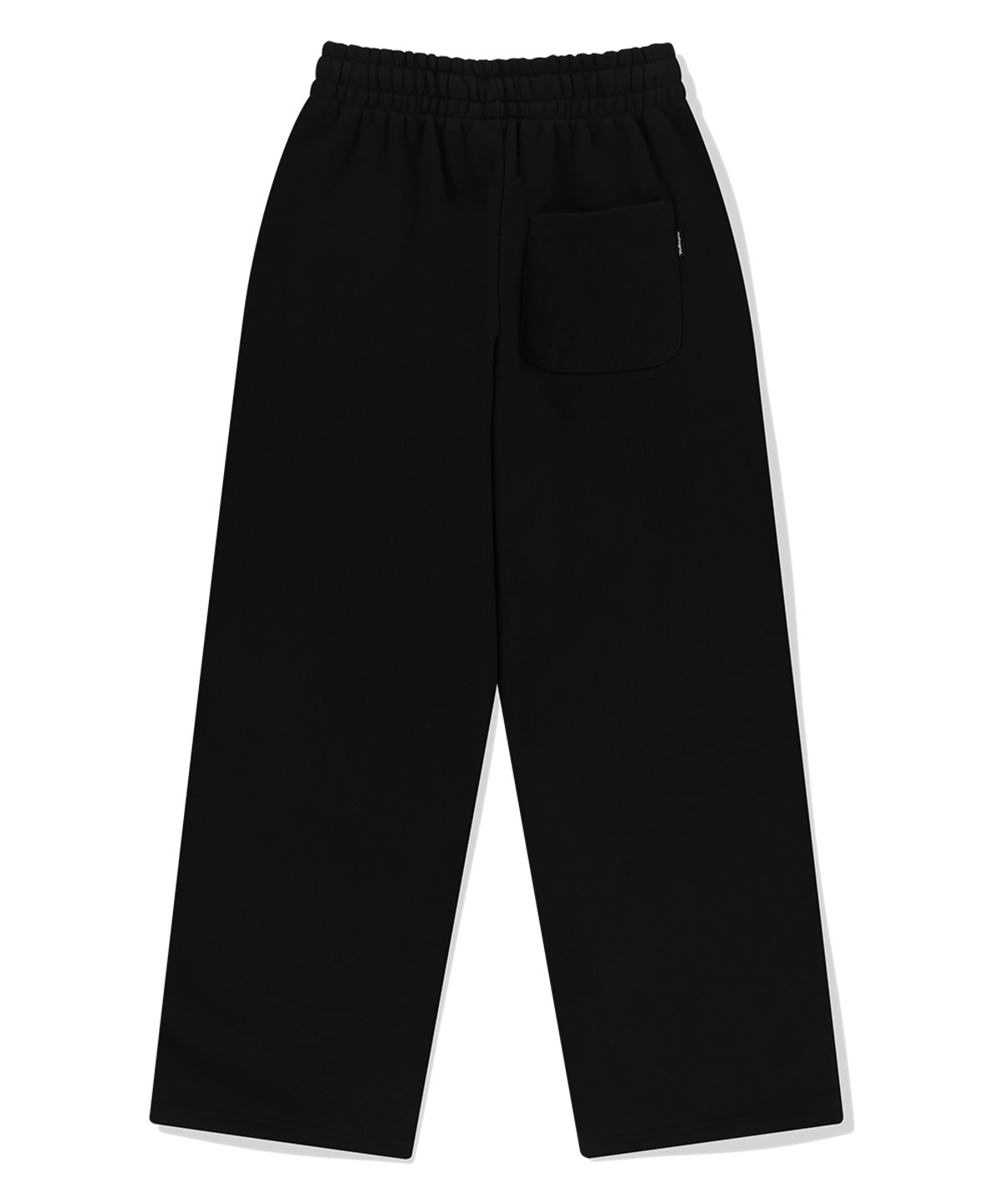 마하그리드(MAHAGRID) mah CUT OFF APPLIQUE SWEATPANT BLACK(MG2FSMPA01A)