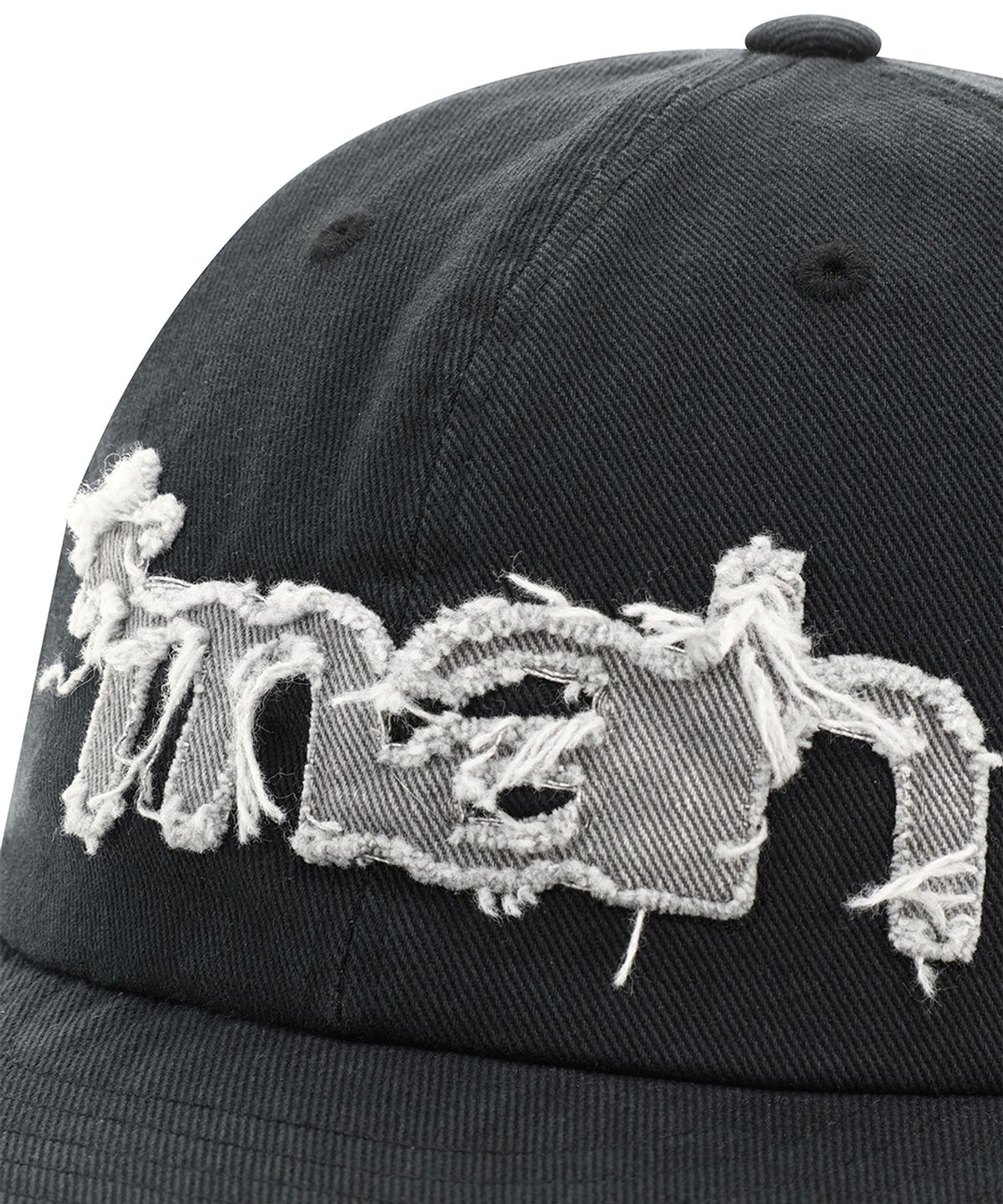 마하그리드(MAHAGRID) WASHED RAW CUT mah CAP BLACK(MG2FSMAB25A)