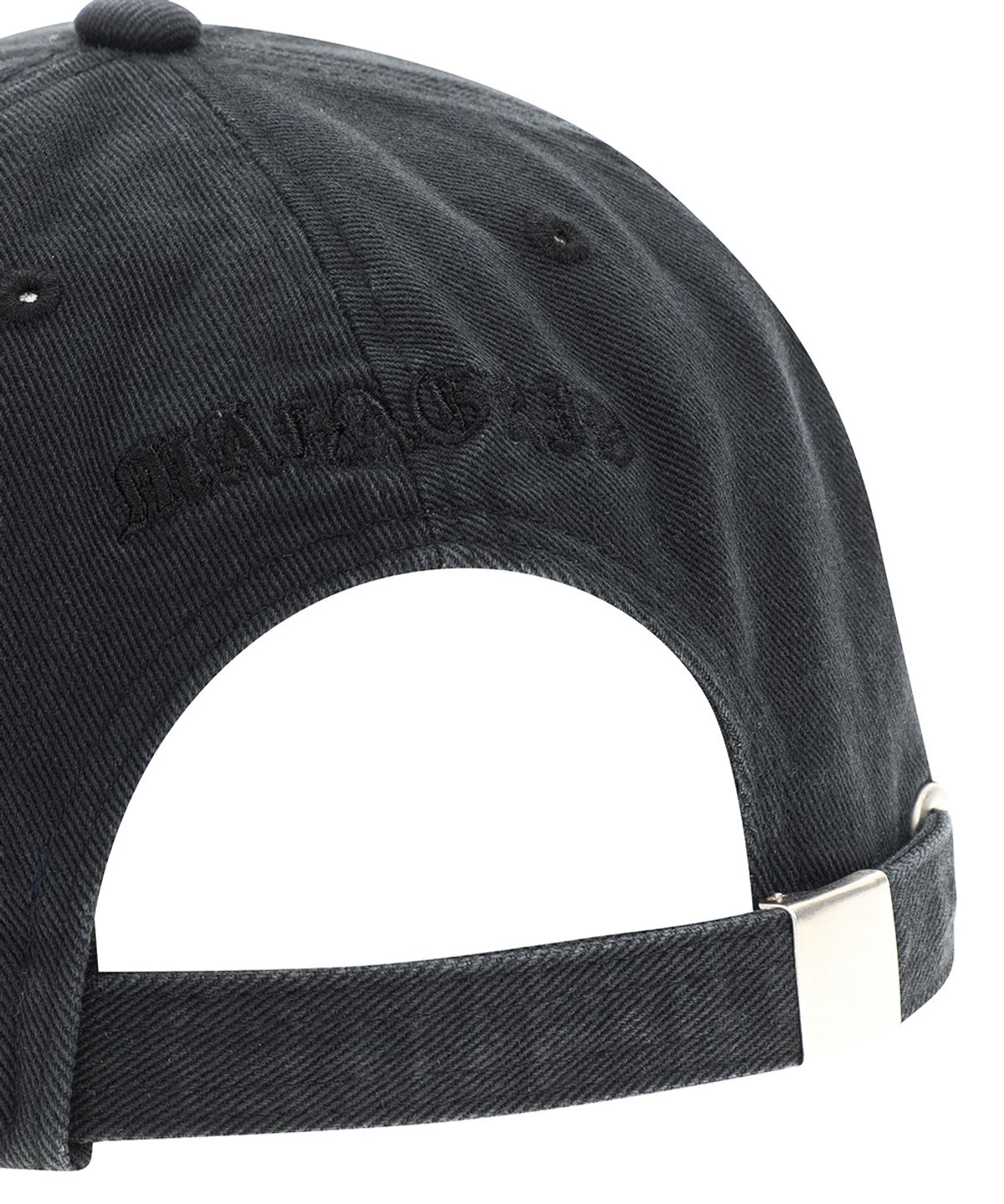마하그리드(MAHAGRID) WASHED RAW CUT mah CAP BLACK(MG2FSMAB25A)