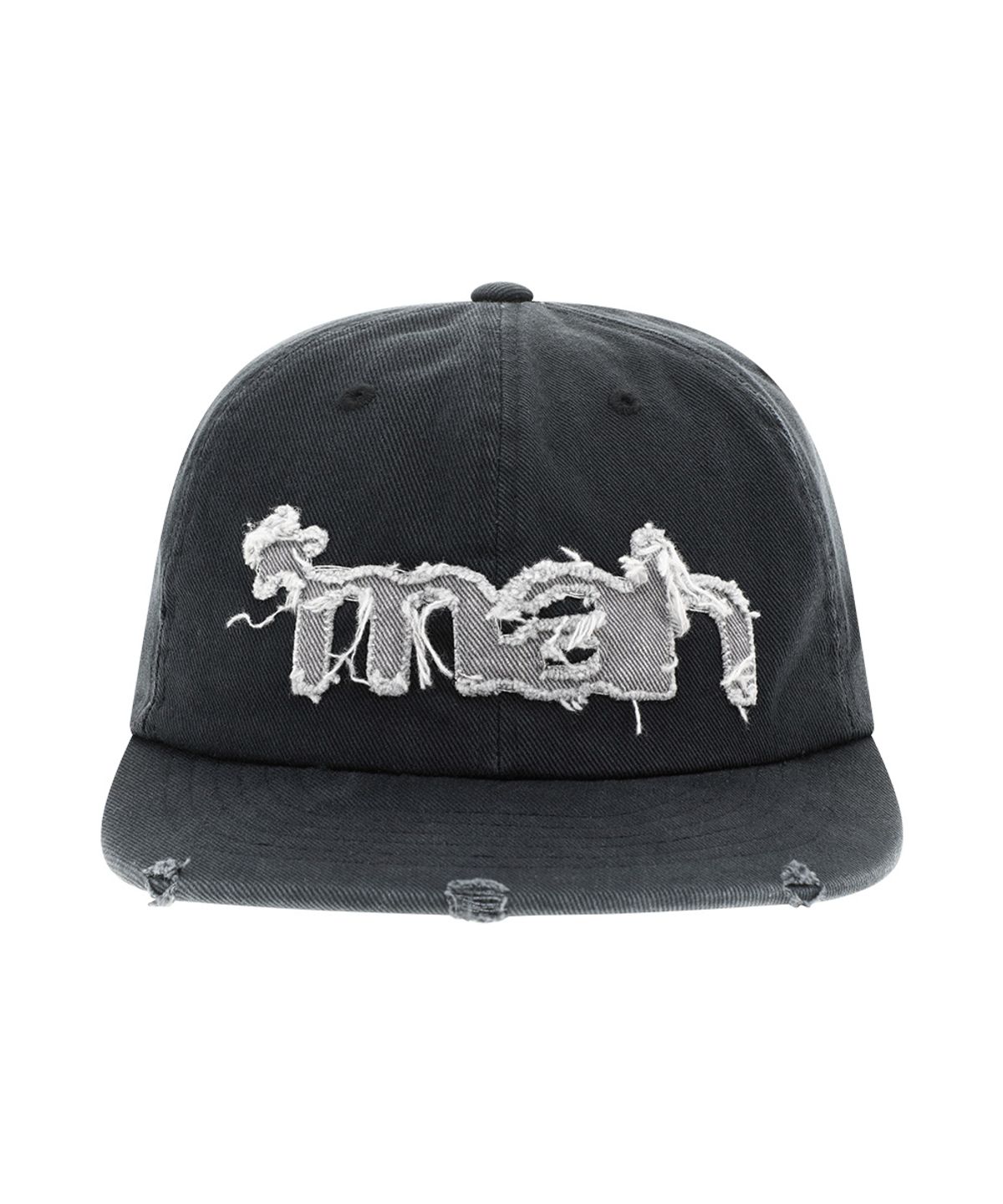 마하그리드(MAHAGRID) WASHED RAW CUT mah CAP BLACK(MG2FSMAB25A)