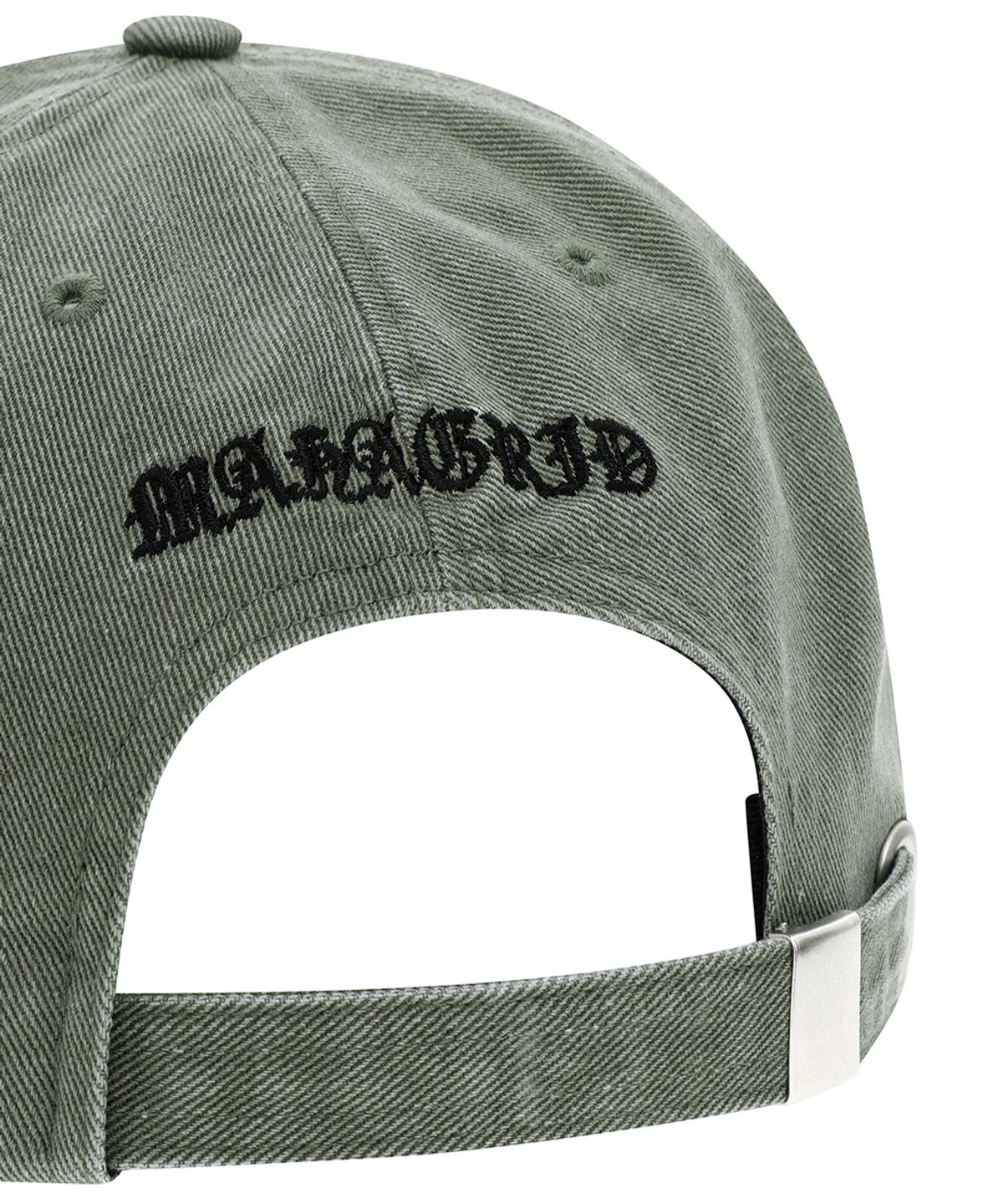 마하그리드(MAHAGRID) WASHED RAW CUT mah CAP KHAKI(MG2FSMAB25A)