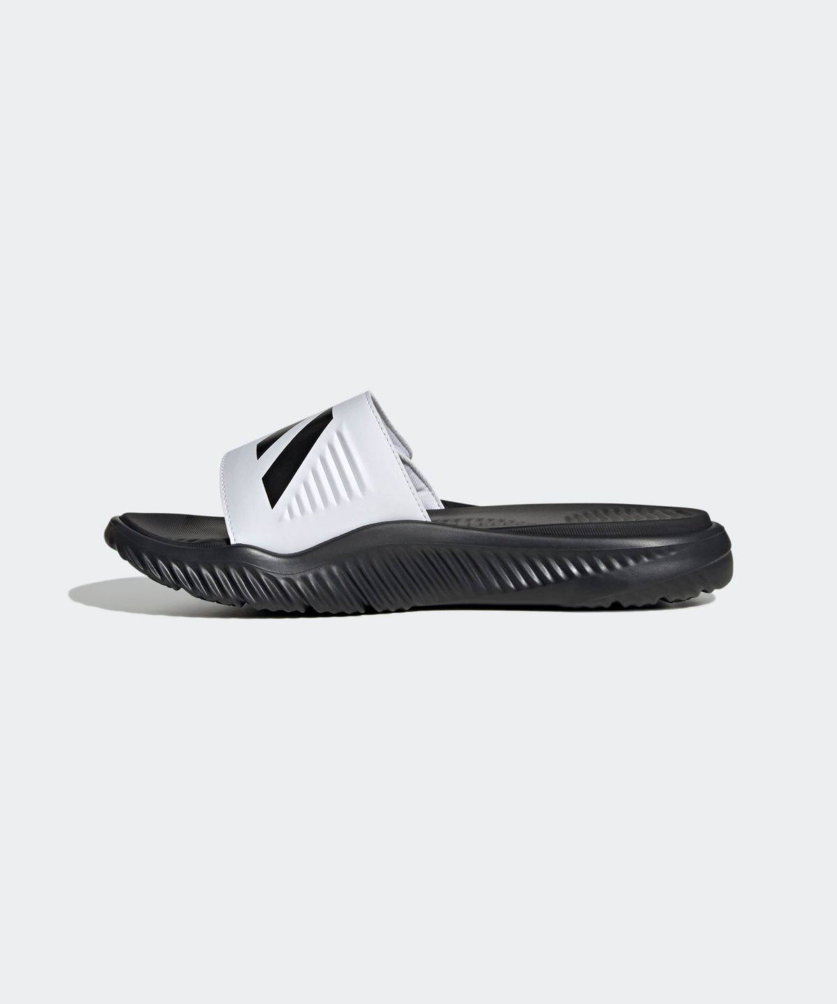 아디다스(ADIDAS) 알파리스폰스 1.0 슬라이드 - 화이트:블랙 / JP5436