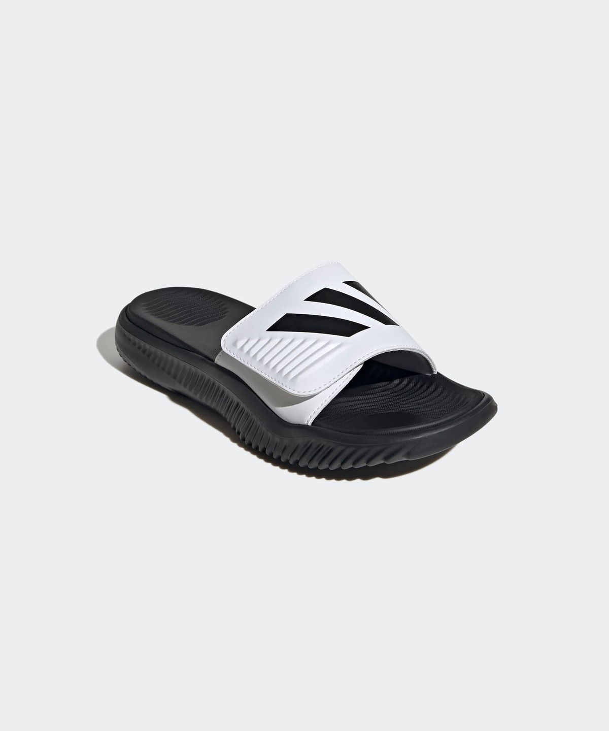 아디다스(ADIDAS) 알파리스폰스 1.0 슬라이드 - 화이트:블랙 / JP5436