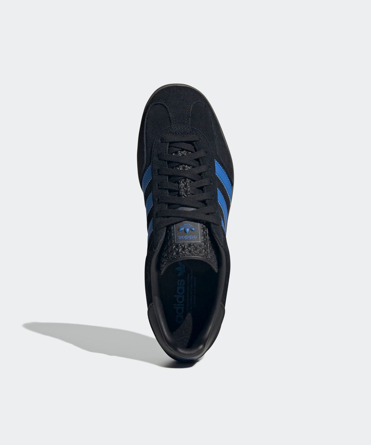 아디다스(ADIDAS) 가젤 인도어 - 블랙:블루 / JQ2692