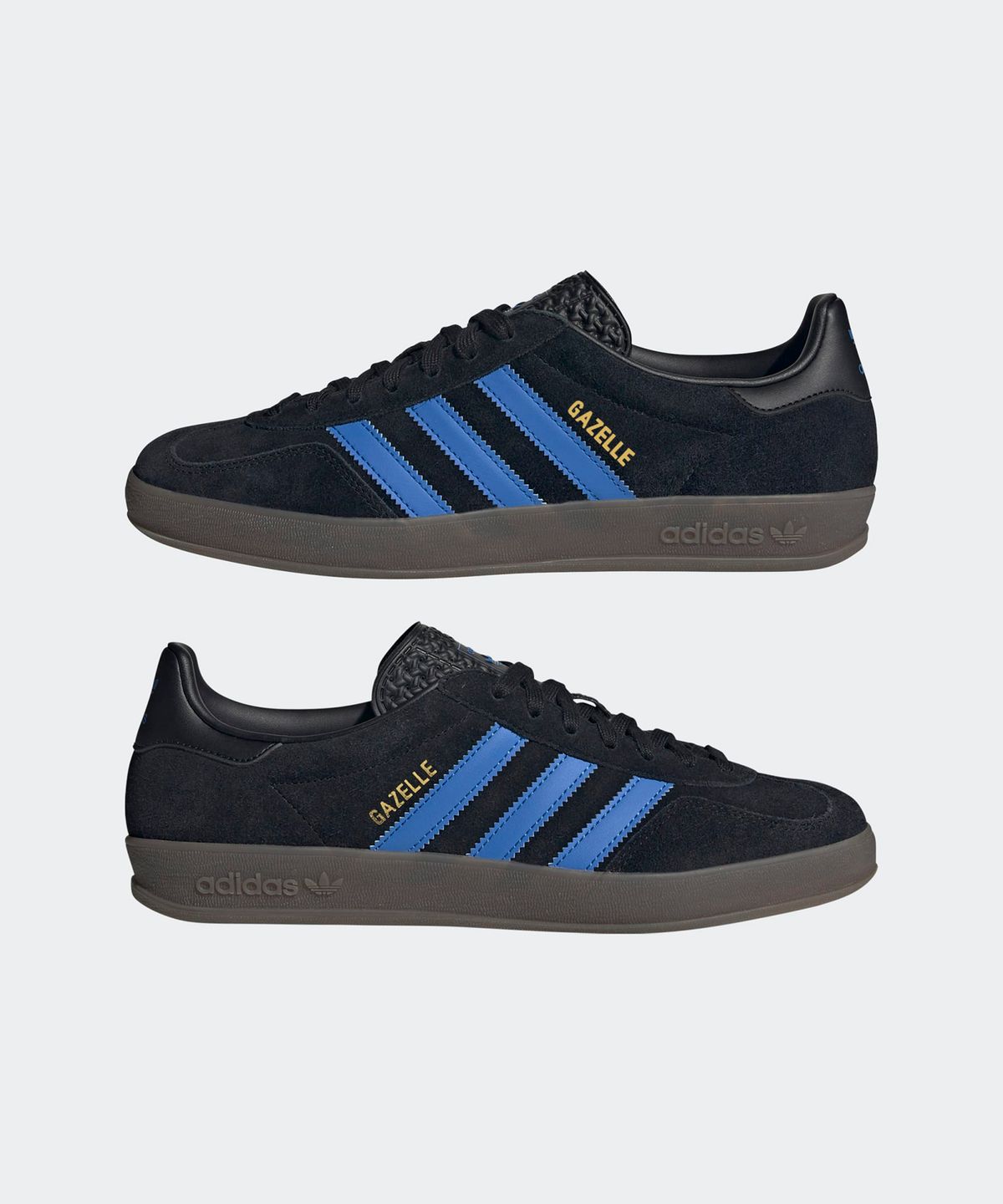 아디다스(ADIDAS) 가젤 인도어 - 블랙:블루 / JQ2692