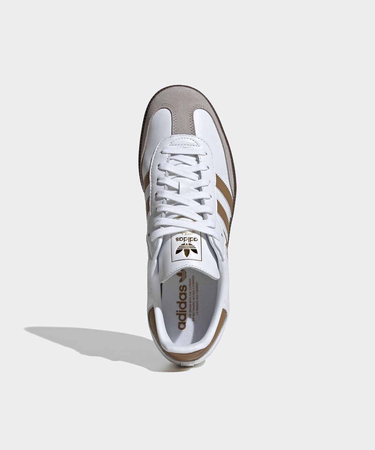 아디다스(ADIDAS) 삼바 OG - 화이트:브라운 / JH8796