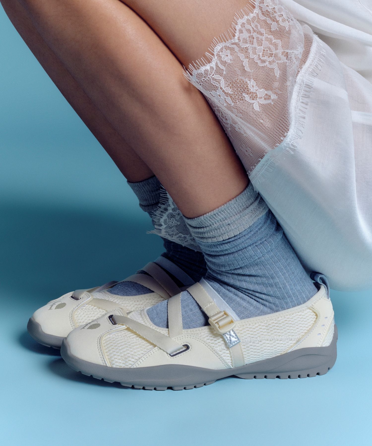 【FLCT】韓国人気★ Leto Strap Sandals 韓国 人気[FLCT] LETO STRAP SANDALS ストライプサンダル (flct
