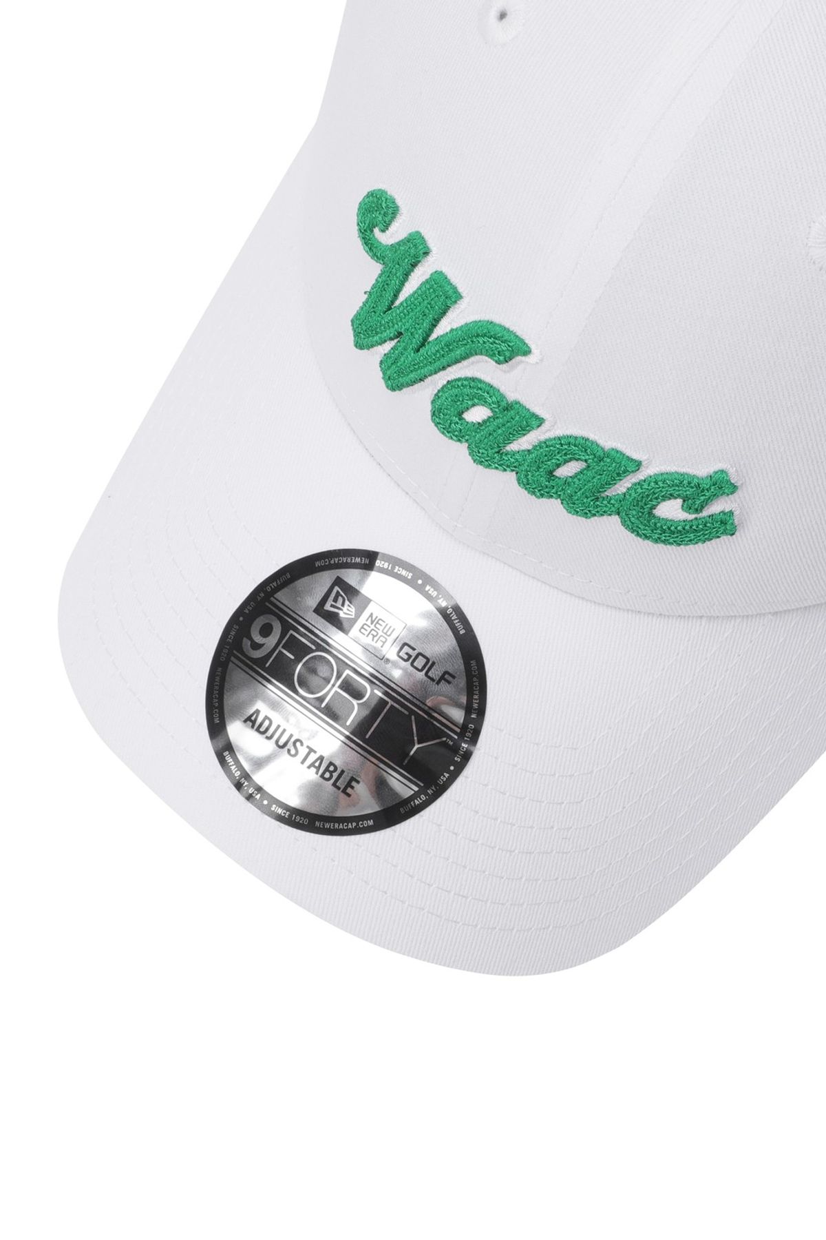 왁(WAAC) NEW ERA 940 COTTON LOGO CAP_WGRCX25180WHX