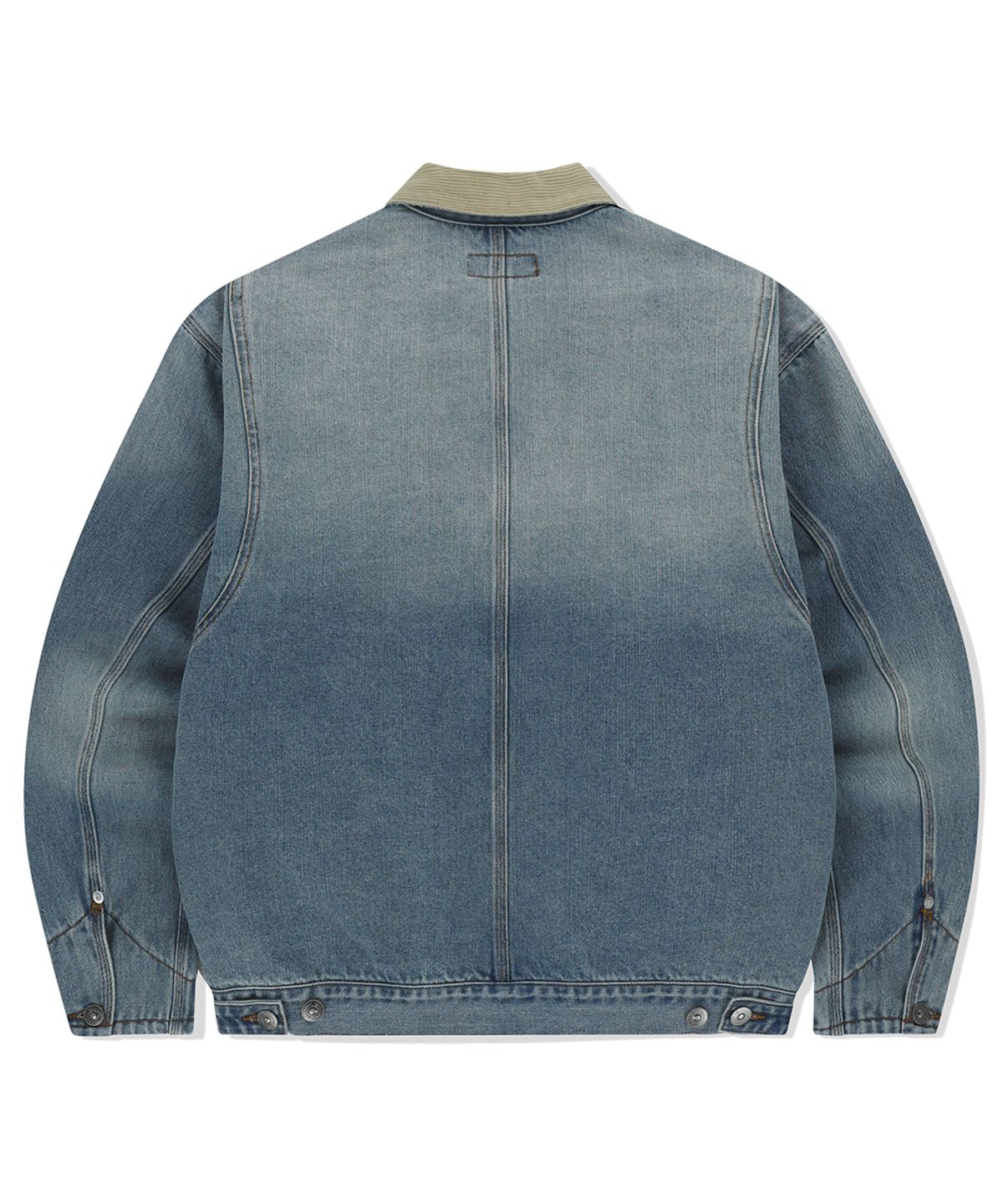 마하그리드(MAHAGRID) DUNGAREE DENIM JACKET BLUE(MG2FSMJ245A)