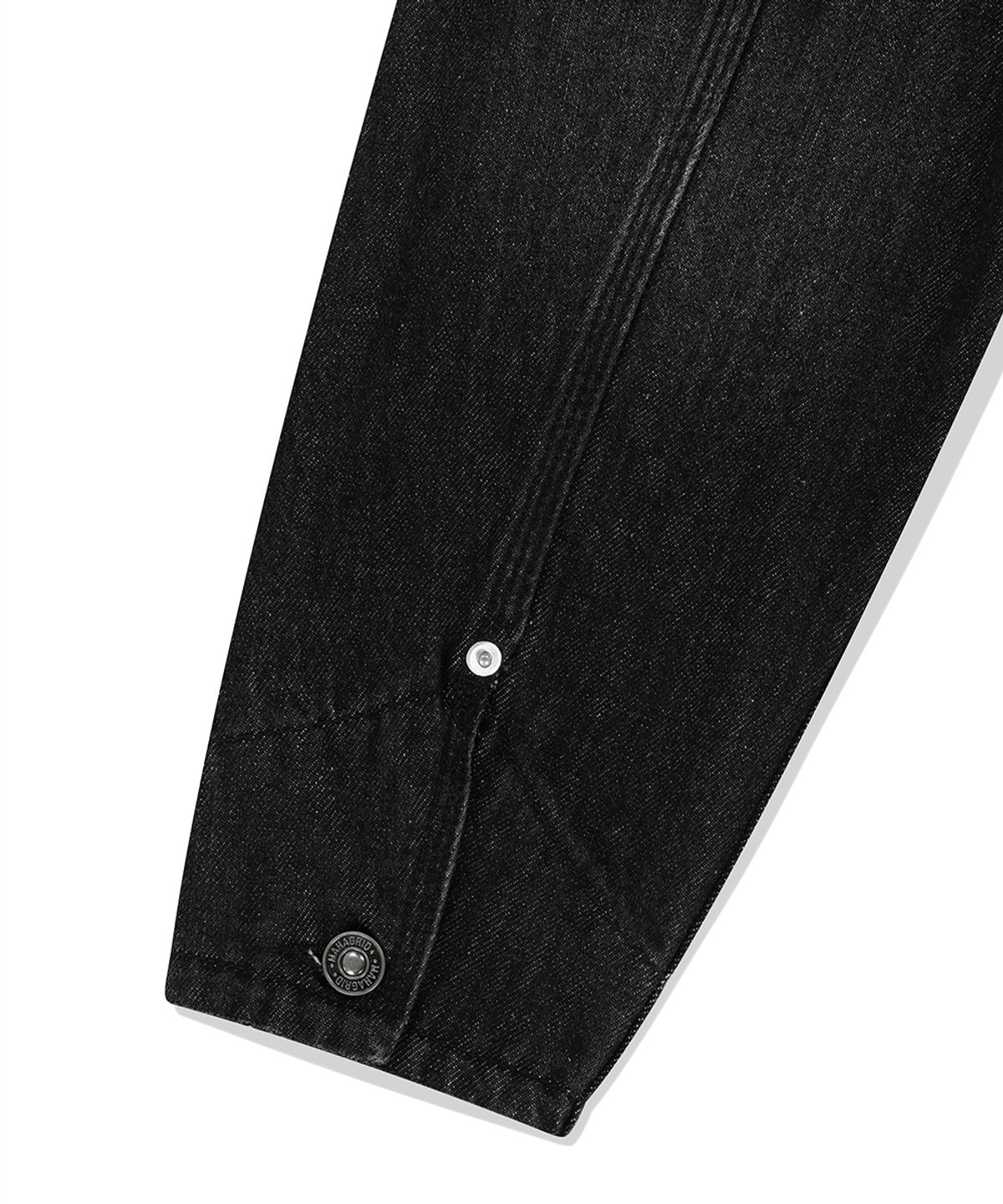 마하그리드(MAHAGRID) DUNGAREE DENIM JACKET BLACK(MG2FSMJ245A)