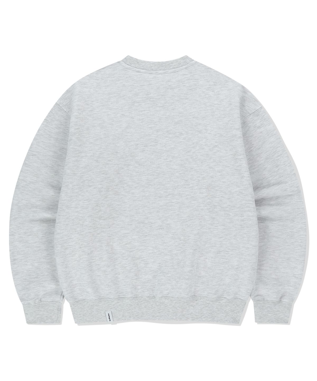 마하그리드(MAHAGRID) SPLATTER SWEATSHIRT LIGHT GREY(MG2FSMM443A)