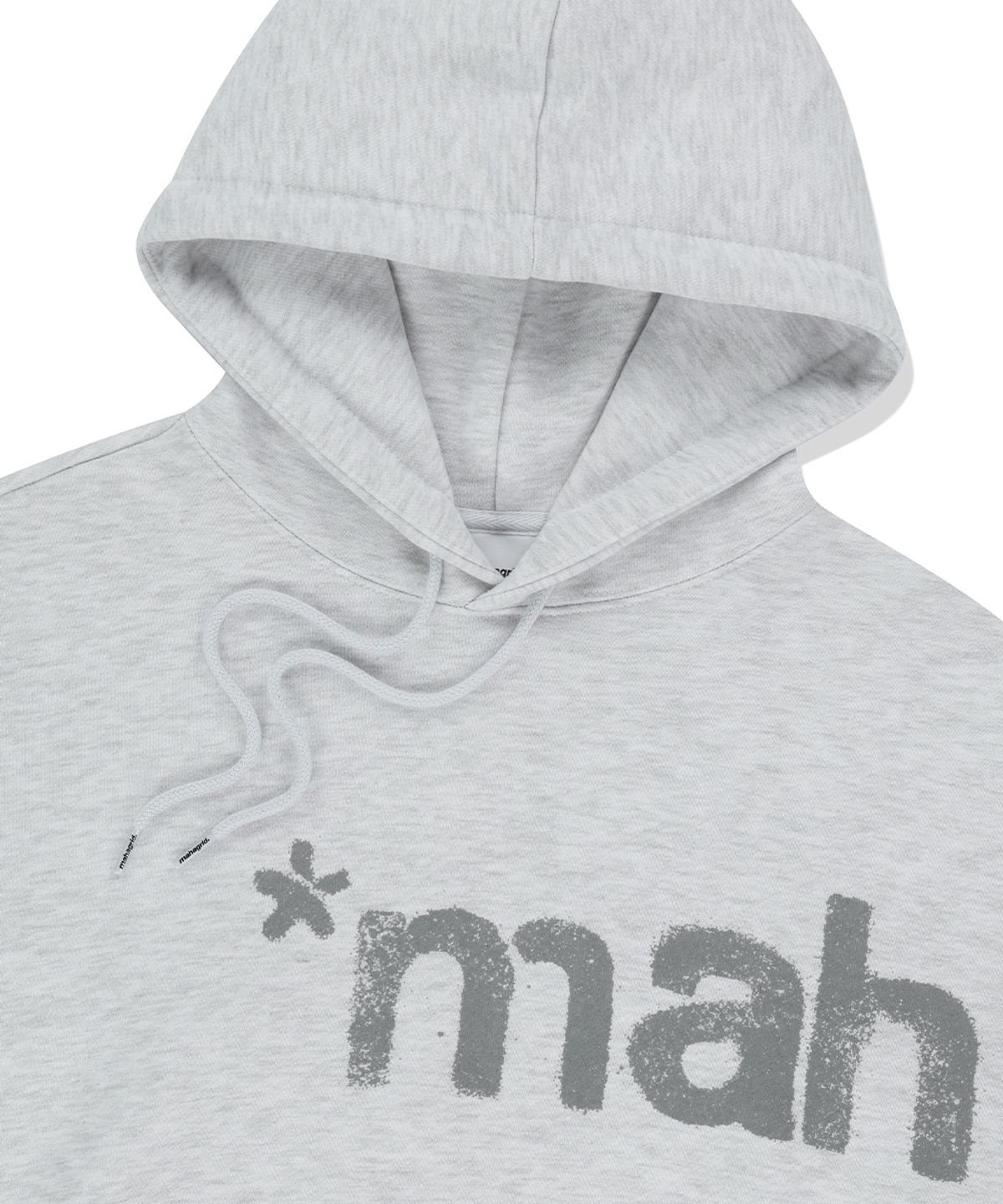 마하그리드(MAHAGRID) mah SPRAY HOODIE LIGHT GREY(MG2FSMM407A)