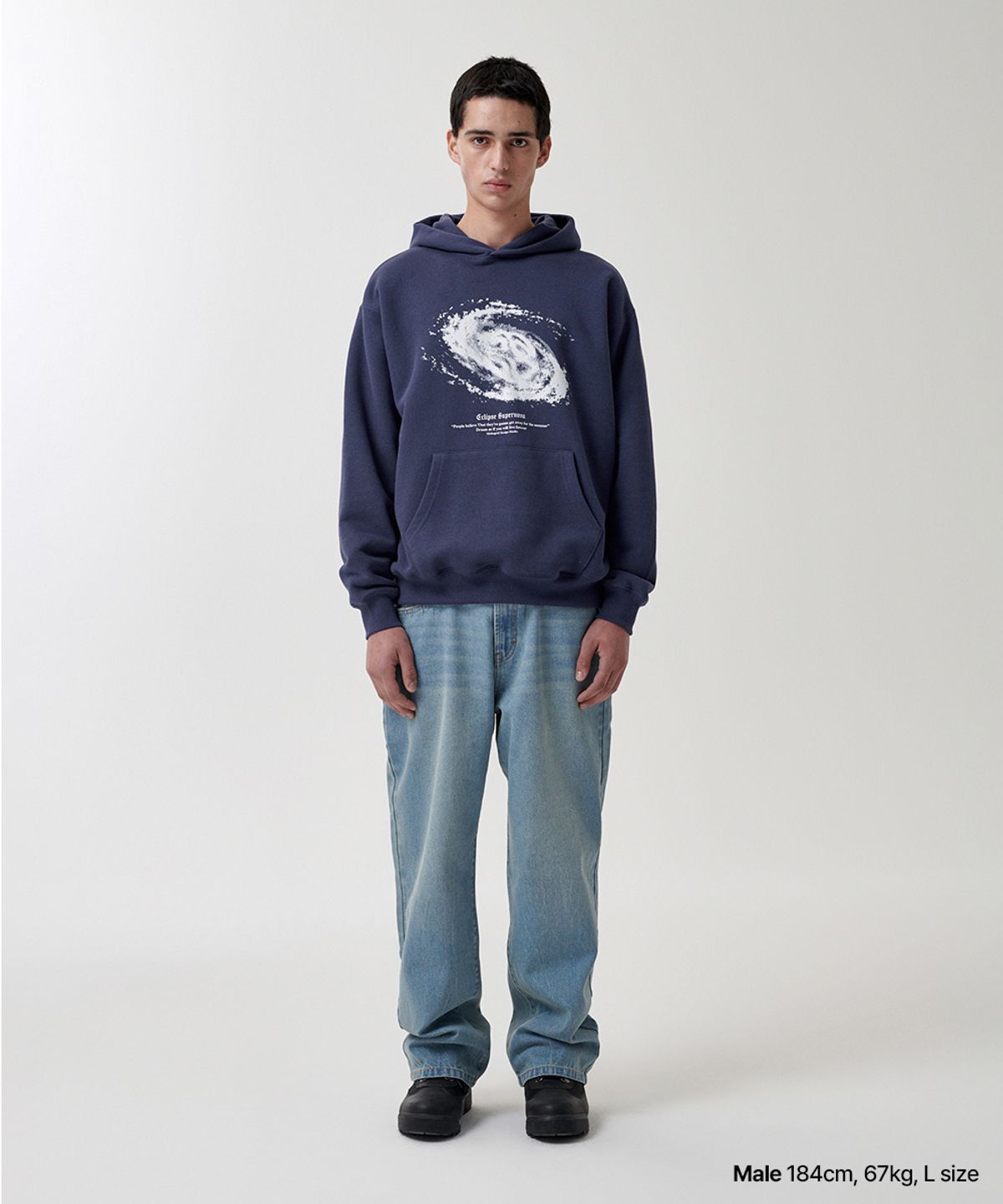 마하그리드(MAHAGRID) SUPERNOVA HOODIE NAVY(MG2FSMM405A)
