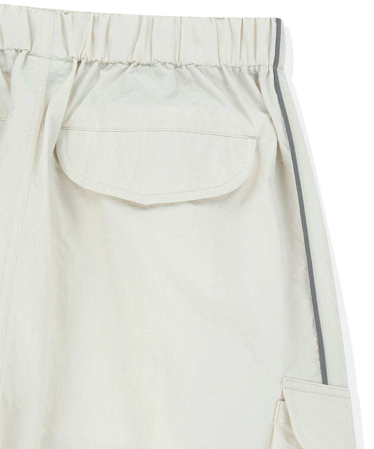 마하그리드(MAHAGRID) NYLON CARGO PARACHUTE PANT IVORY(MG2FSMPA20A)