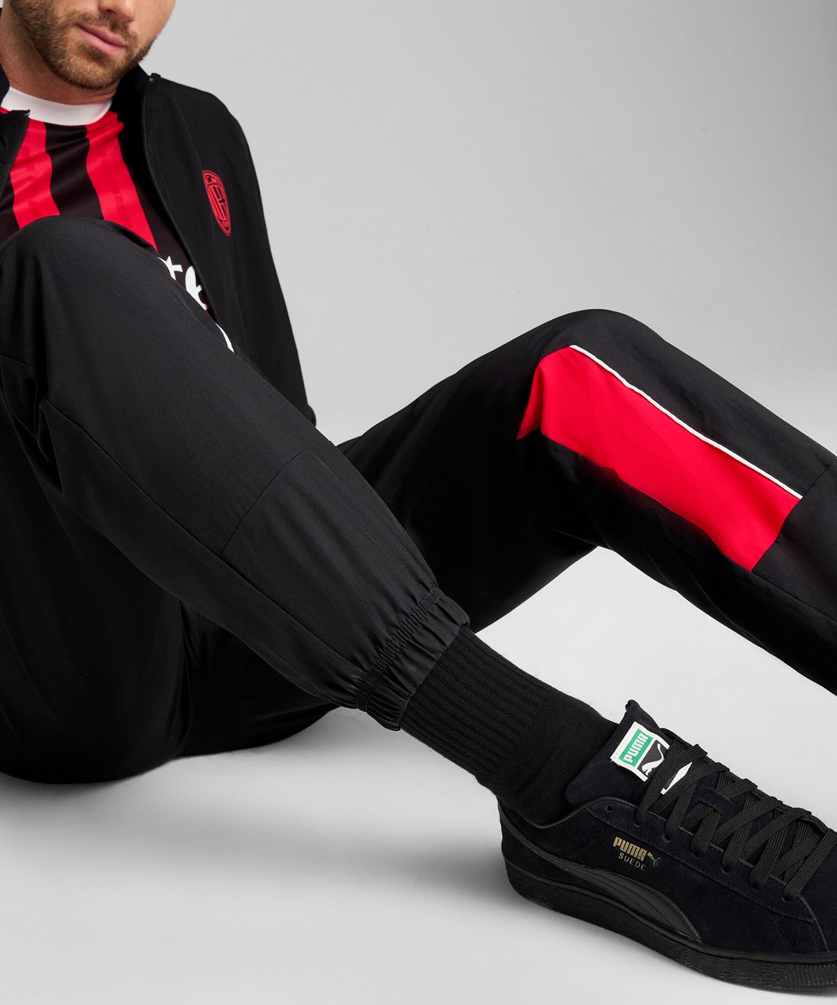 푸마(PUMA) AC밀란 풋볼아카이브 팬츠