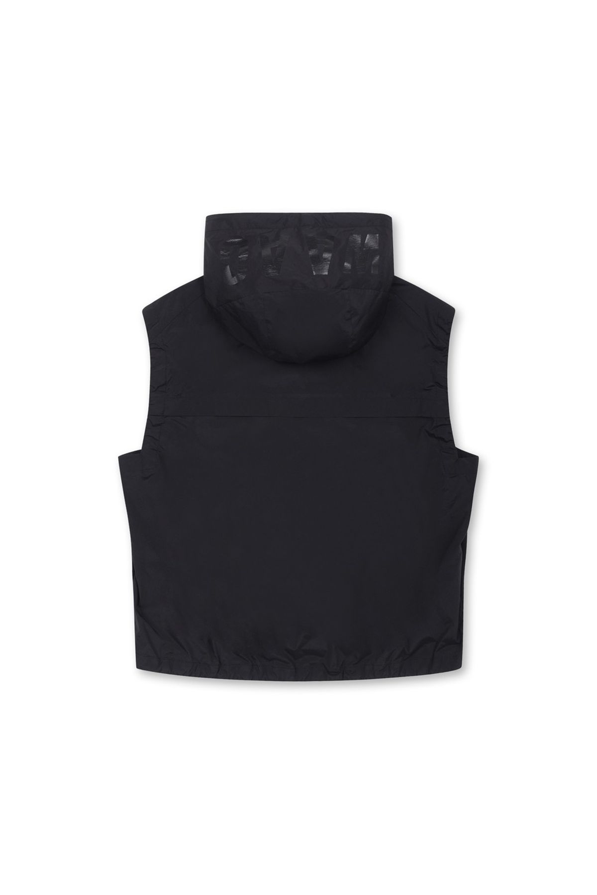 왁(WAAC) Women Light-weight Stretch Hoodie vest_WWVAM25901BKX