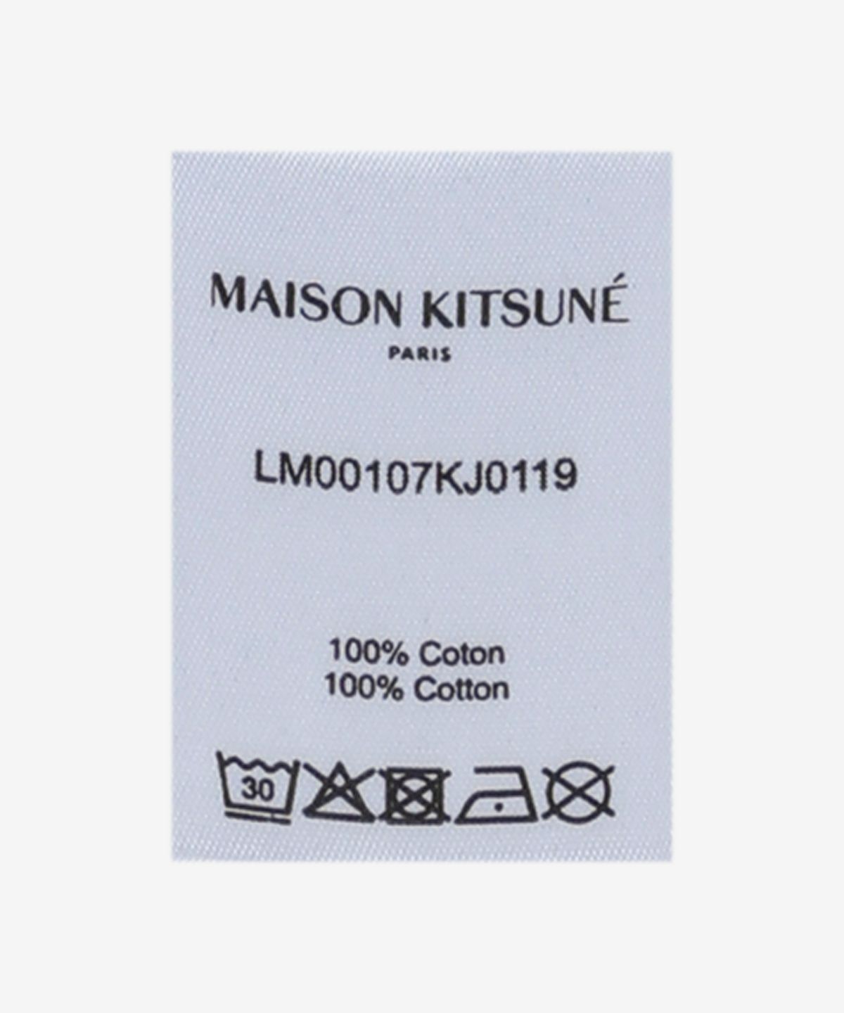 메종 키츠네(MAISON KITSUNE) 볼드 폭스 헤드 패치 오버사이즈 반소매 티셔츠 - 딥 네이비 / LM00107KJ0119P492