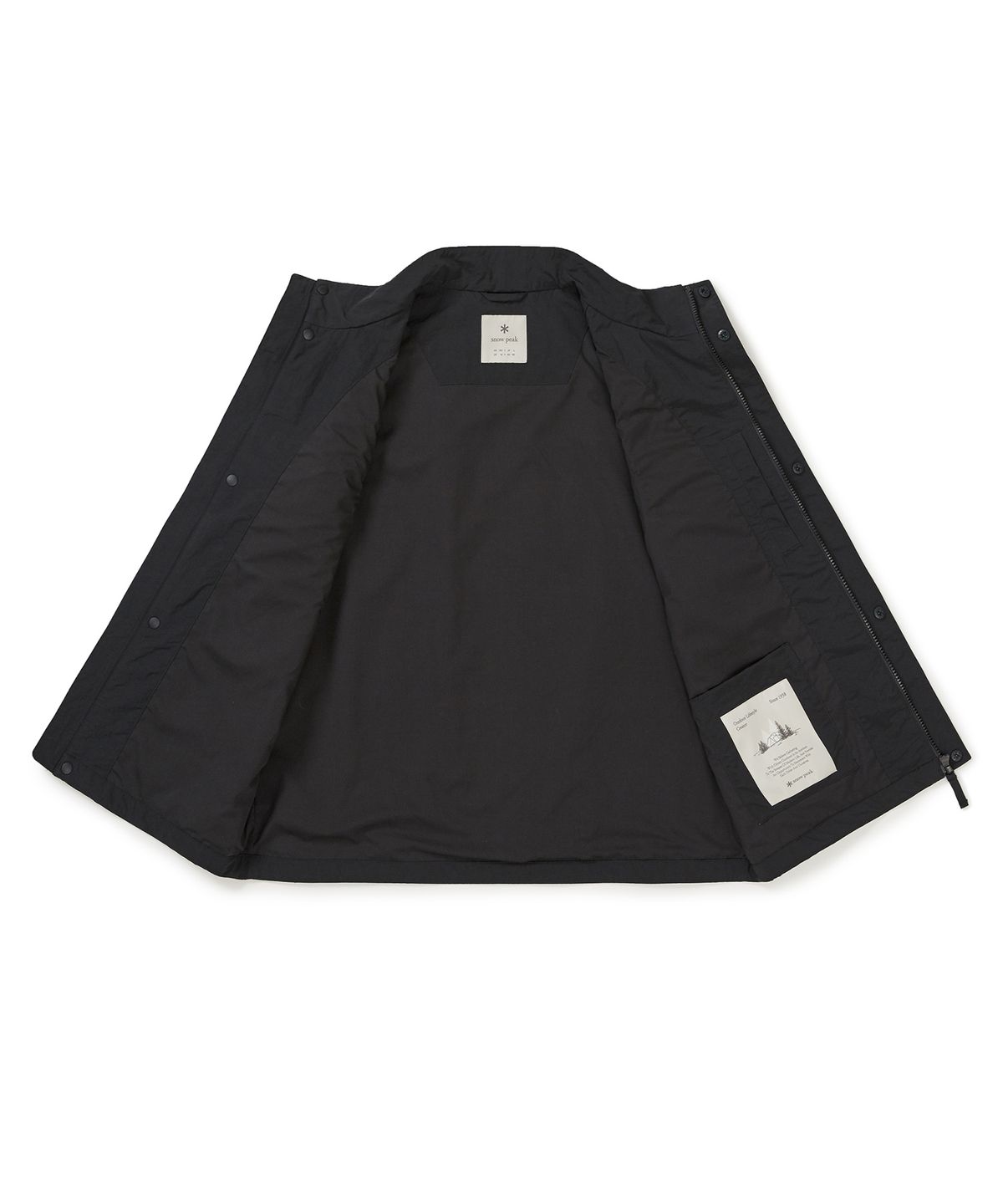 스노우피크 어패럴(SNOWPEAK APPAREL) 캠플 베스트 (S25ZMCVE10) Dark Charcoal