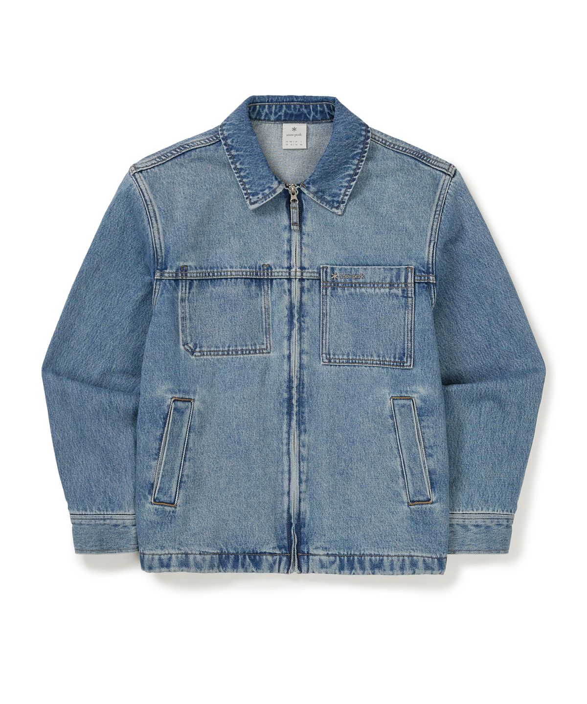 스노우피크 어패럴(SNOWPEAK APPAREL) 데님 자켓 (S25ZMFJK76) Blue